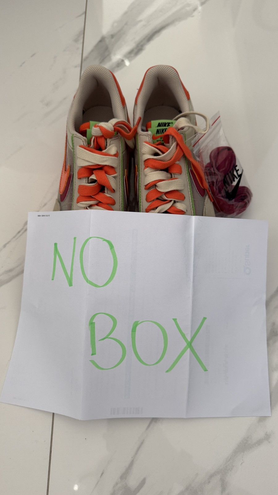 Nike × Sacai × Undercover Nike x Sacai x CLOT LDWaffle “Kiss of Death” Size US 9 / EU 42 - 7 Thumbnail