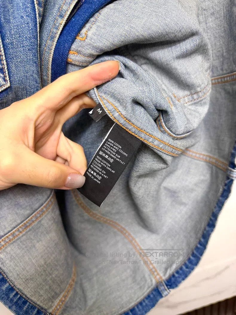 Celine CELINE Light Blue Four-Pocket Hunting Denim Jacket Size US M / EU 48-50 / 2 - 5 Thumbnail