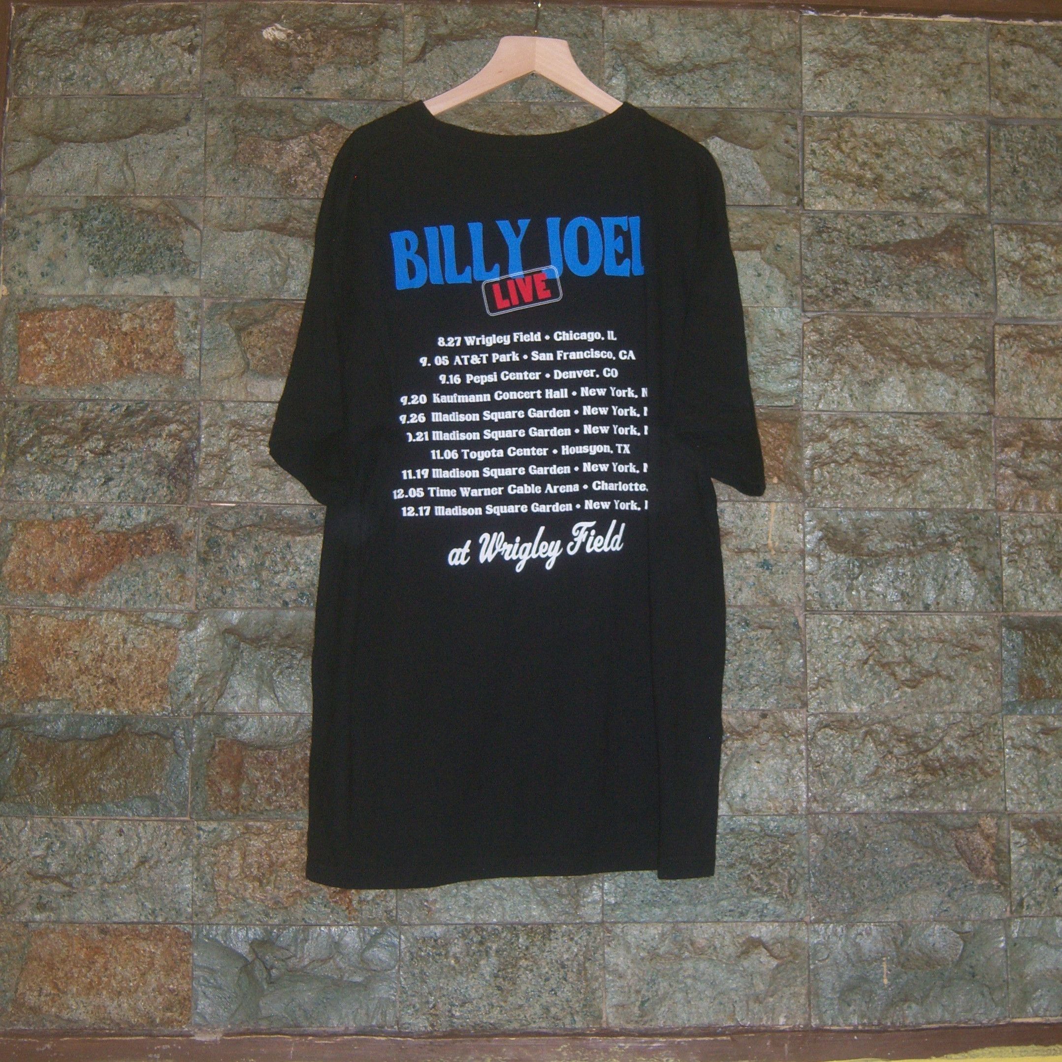 Band Tees × Vintage 2015 Billy Joel Live At Wrigley Field Tour Size US L / EU 52-54 / 3 - 7 Thumbnail