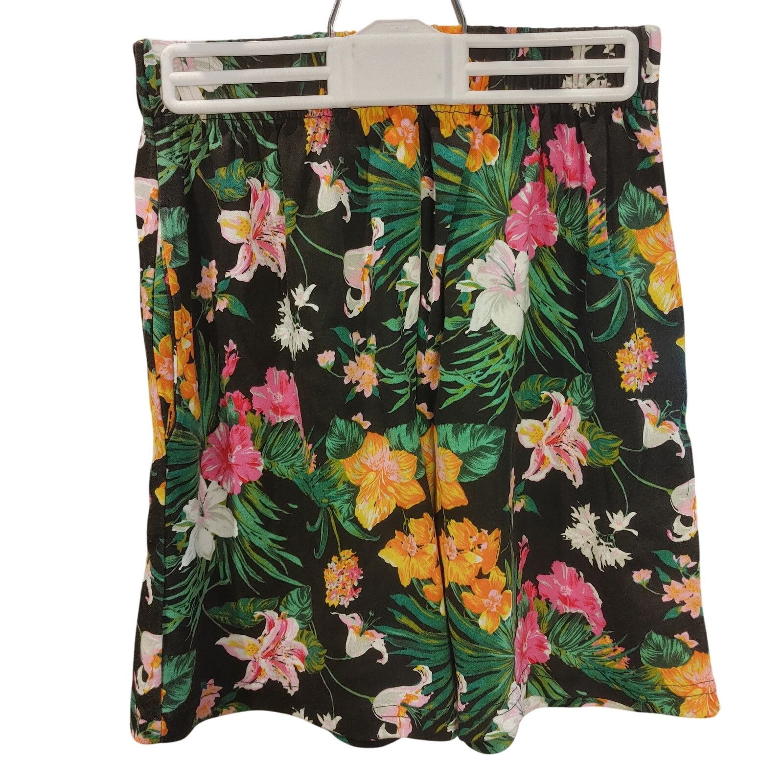 Other VTG In Resource Women M Black/MultiColor Floral Pencil Skirt Size 28" / US 6 / IT 42 - 1 Thumbnail