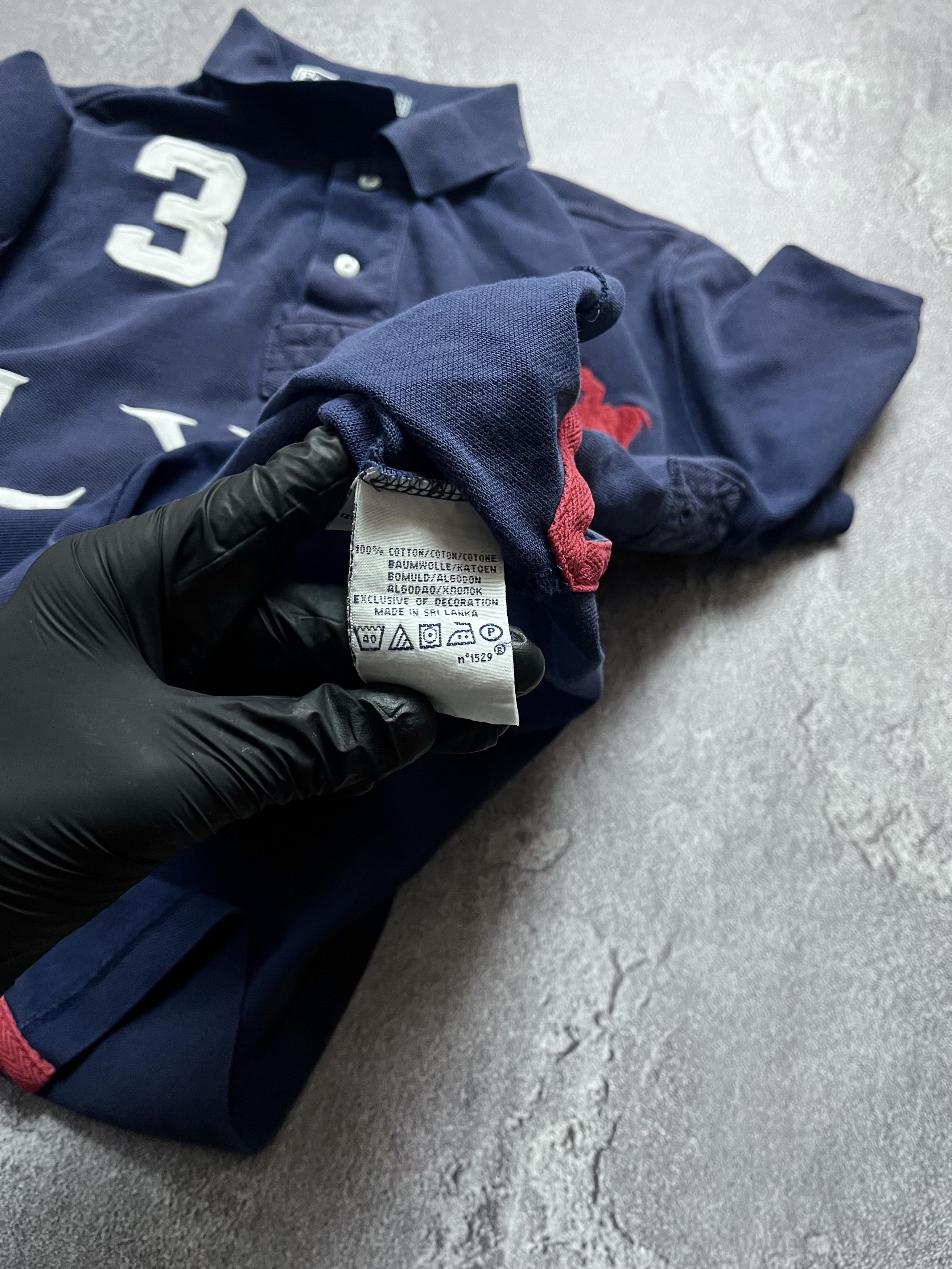 Polo Ralph Lauren Vintage Polos Ralph Lauren #3 Big Pony Chief Keef Mens M Size US M / EU 48-50 / 2 - 9 Thumbnail