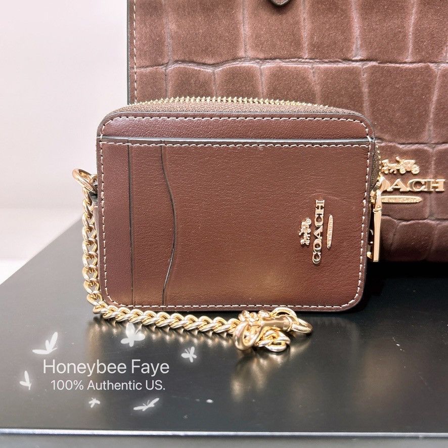 Coach Zip Card Case CCV89 Size ONE SIZE - 1 Thumbnail