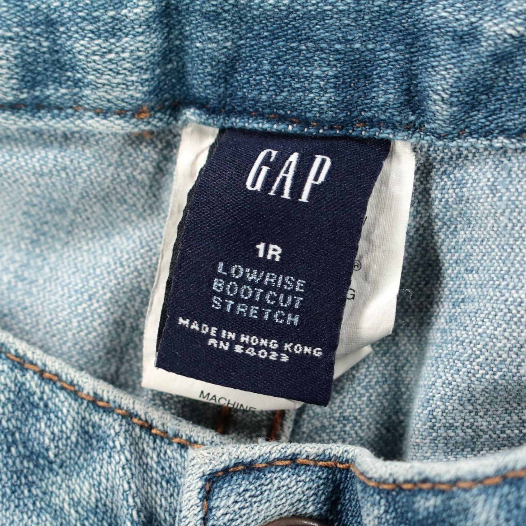 Gap VINTAGE GAP lowrise bootcut jeans REGULAR 1R 1 sz Women Blue 90s 00s y2k Bootcut Jeans Womens Size 25" / US 0 / IT 36 - 5 Thumbnail
