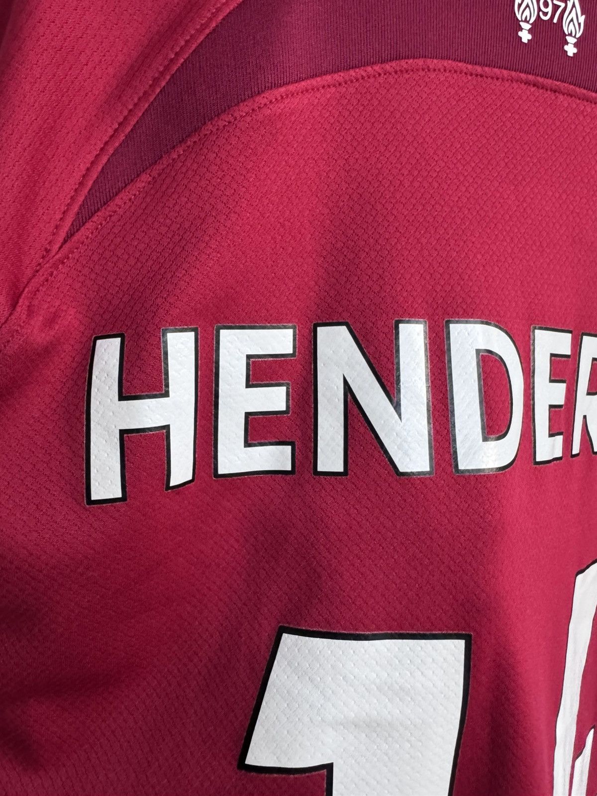 Nike Liverpool 2022 2023 Henderson Football Shirt Soccer Jersey Size US XXL / EU 58 / 5 - 17 Thumbnail