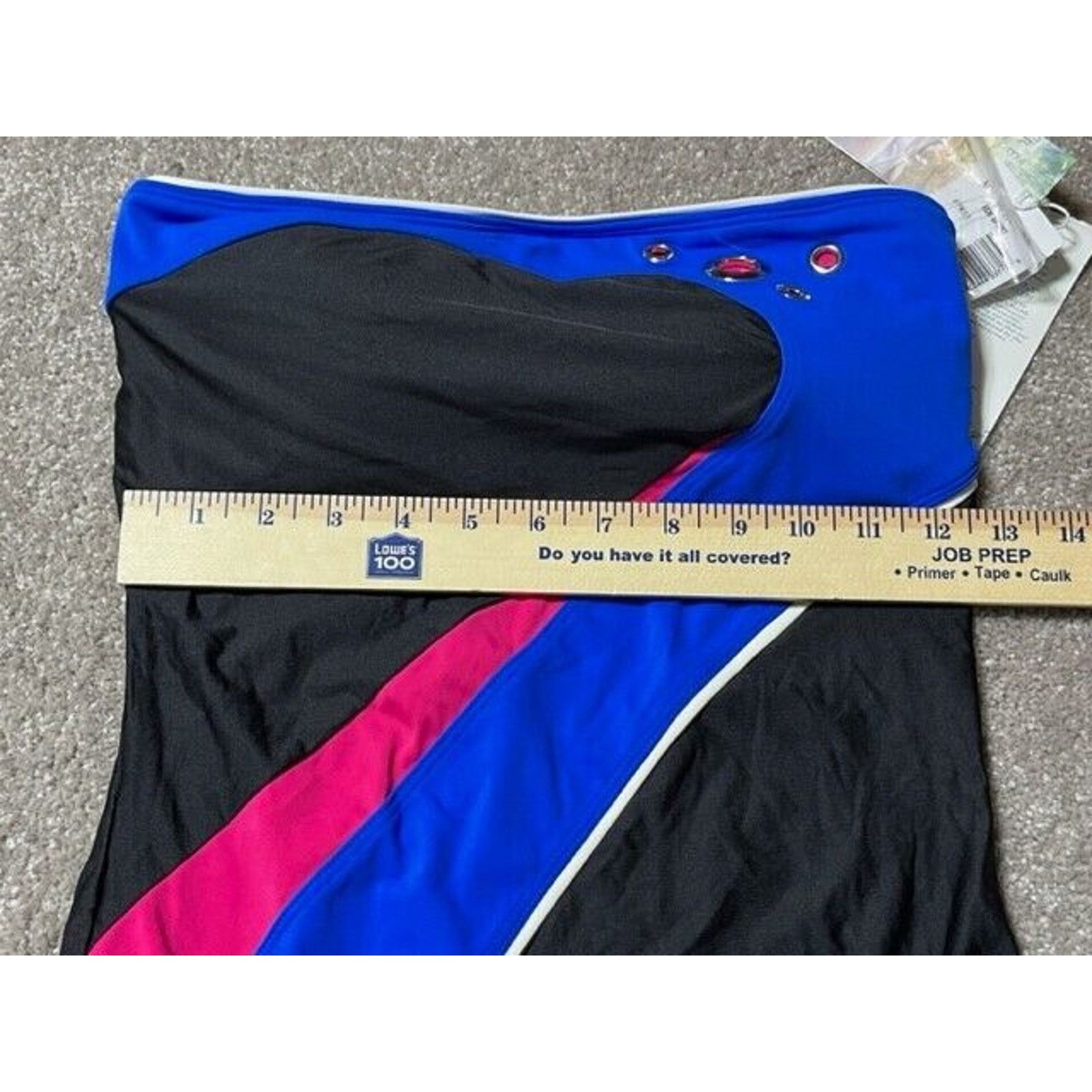Other Eco Swim by Aqua Green One Piece Swimsuit Womens 8 Black Size M / US 6-8 / IT 42-44 - 4 Thumbnail
