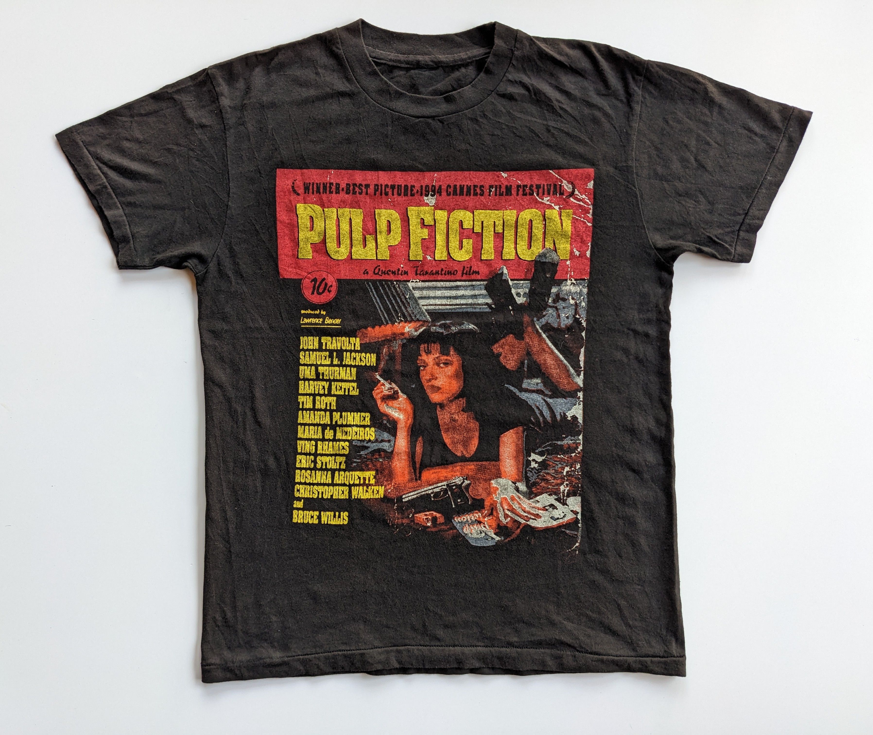 Vintage Vintage bootleg Pulp Fiction movie Size US L / EU 52-54 / 3 - 1 Thumbnail