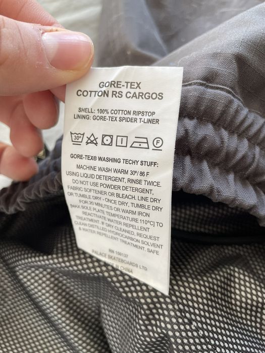 Palace Palace Gore-Tex Cotton RS Cargo | Grailed