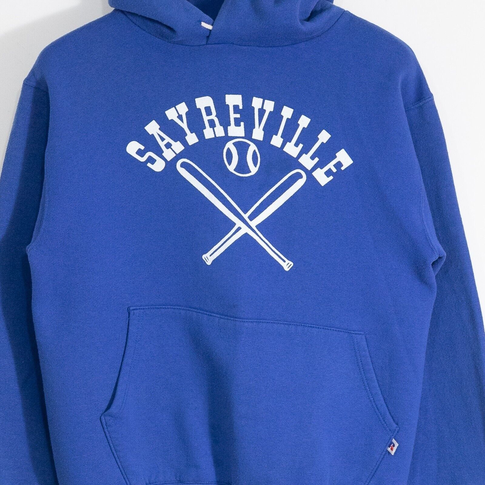 Vintage Vintage 90s Baseball Collegiate Hoodie S - Russell Athletic Size US S / EU 44-46 / 1 - 2 Thumbnail