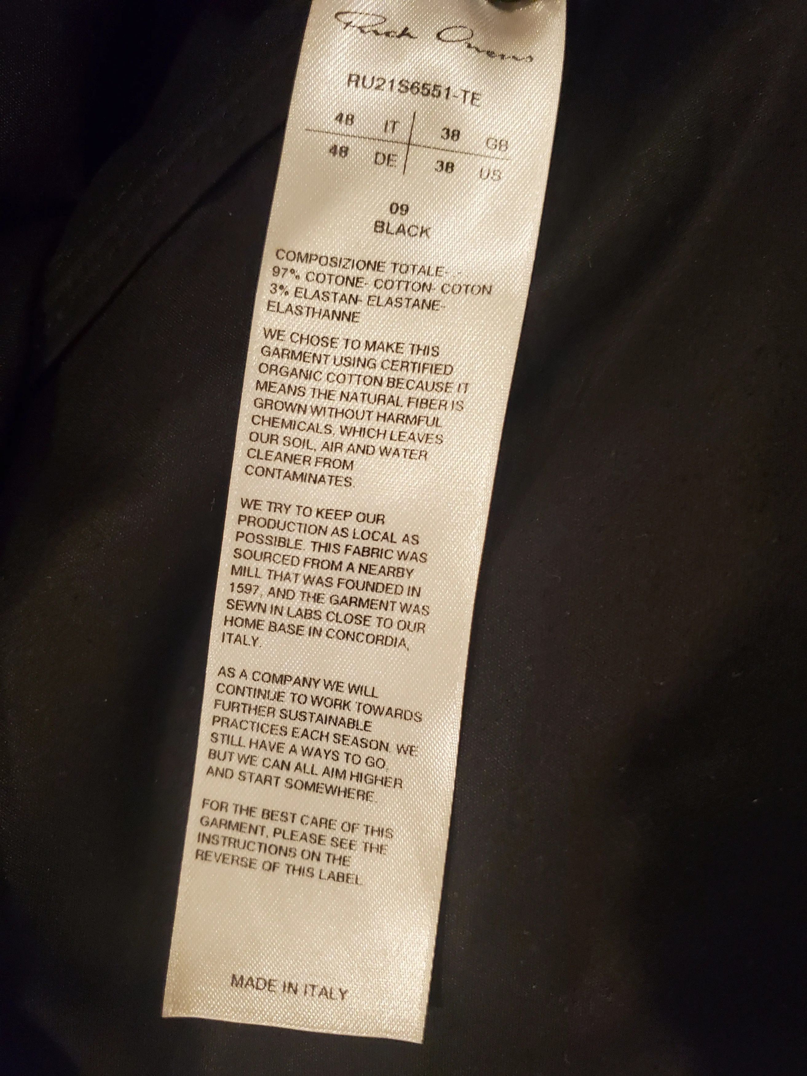 Rick Owens Rick Owens Phlegethon SS21 Gary Flight Suit Size US 32 / EU 48 - 4 Thumbnail