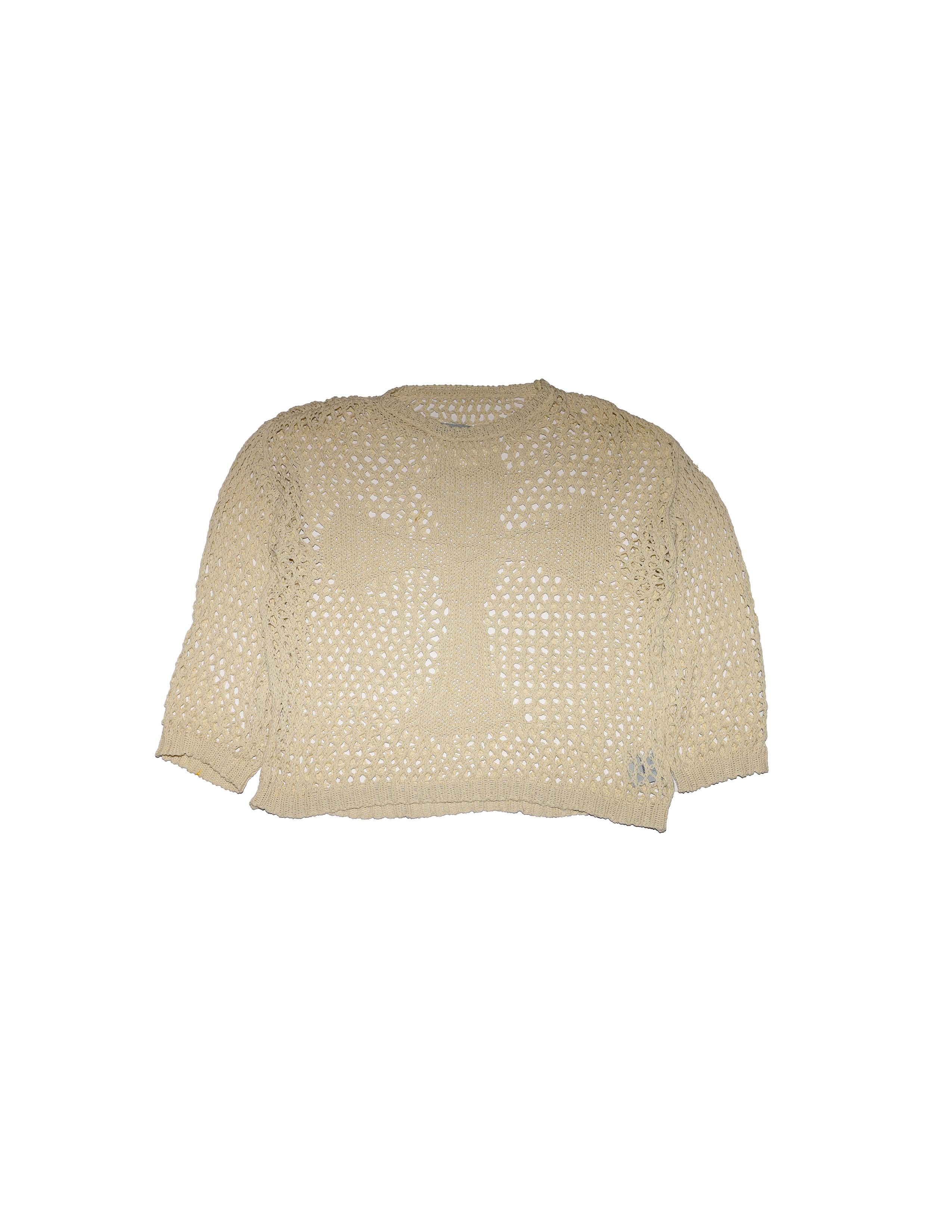 Racer Worldwide Racer Worldwide Cross Knit Sweater Size US L / EU 52-54 / 3 - 3 Thumbnail