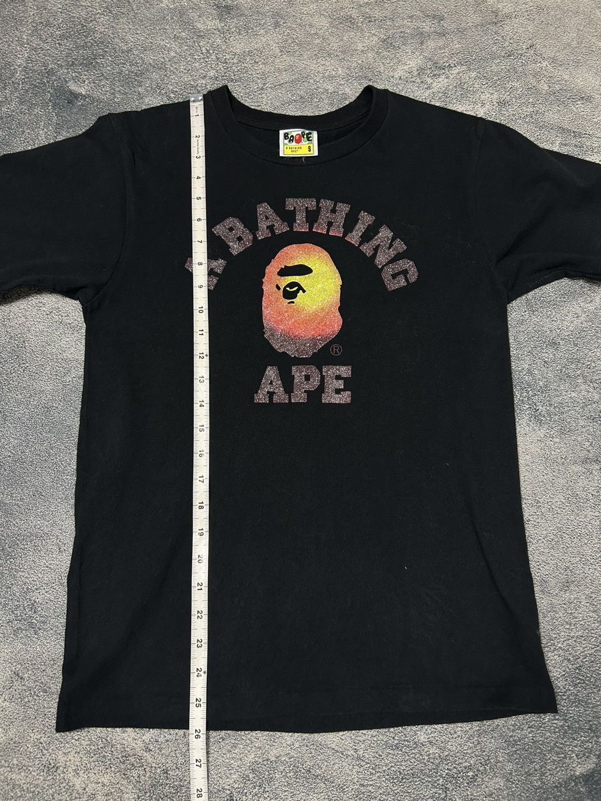 Bape Glass Beads College Tee Size US S / EU 44-46 / 1 - 10 Thumbnail