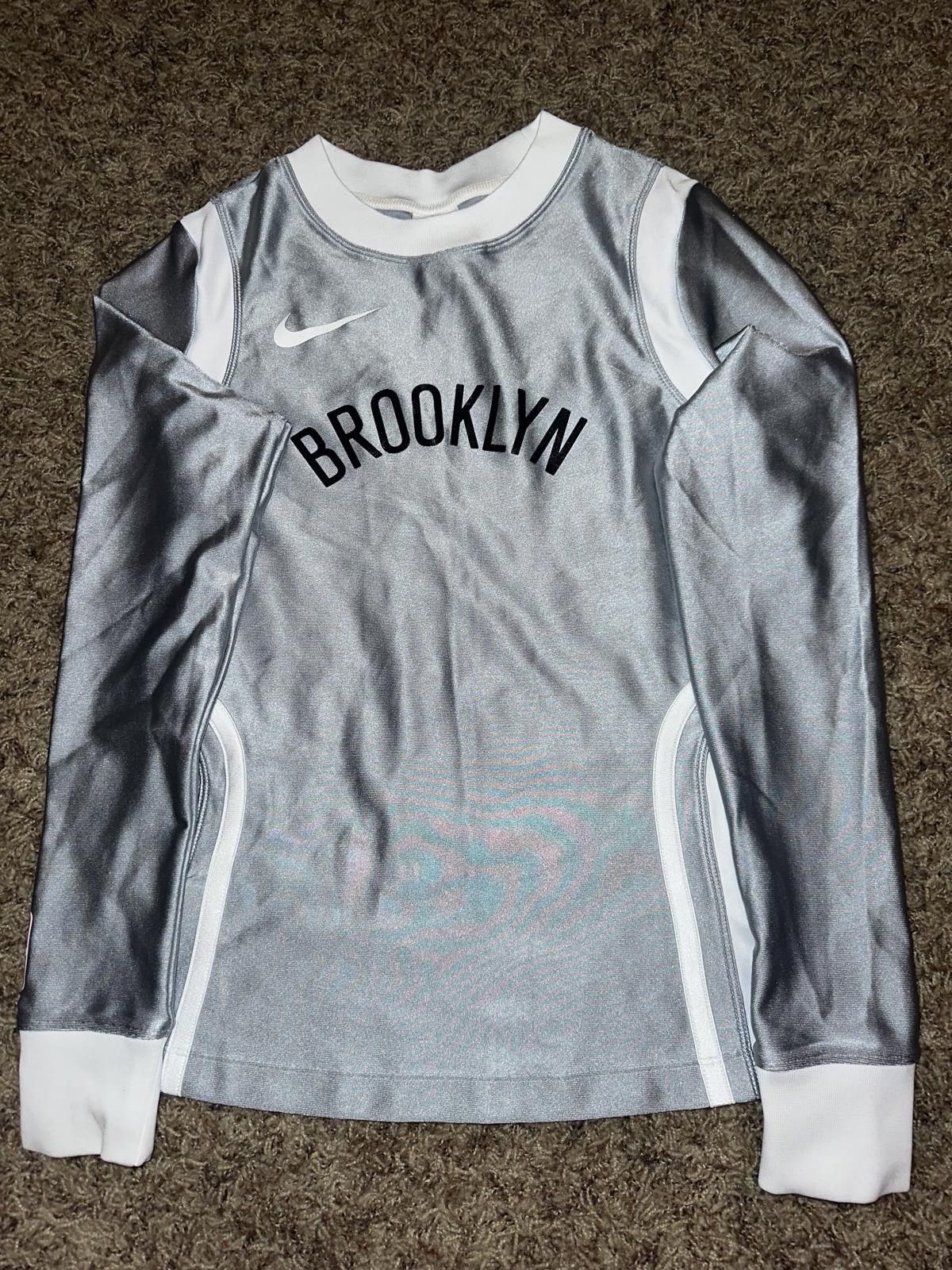 Nike Nike Women’s x Ambush NBA Collection Nets Shirt Grey/White/Black Size S / US 4 / IT 40 - 1 Thumbnail