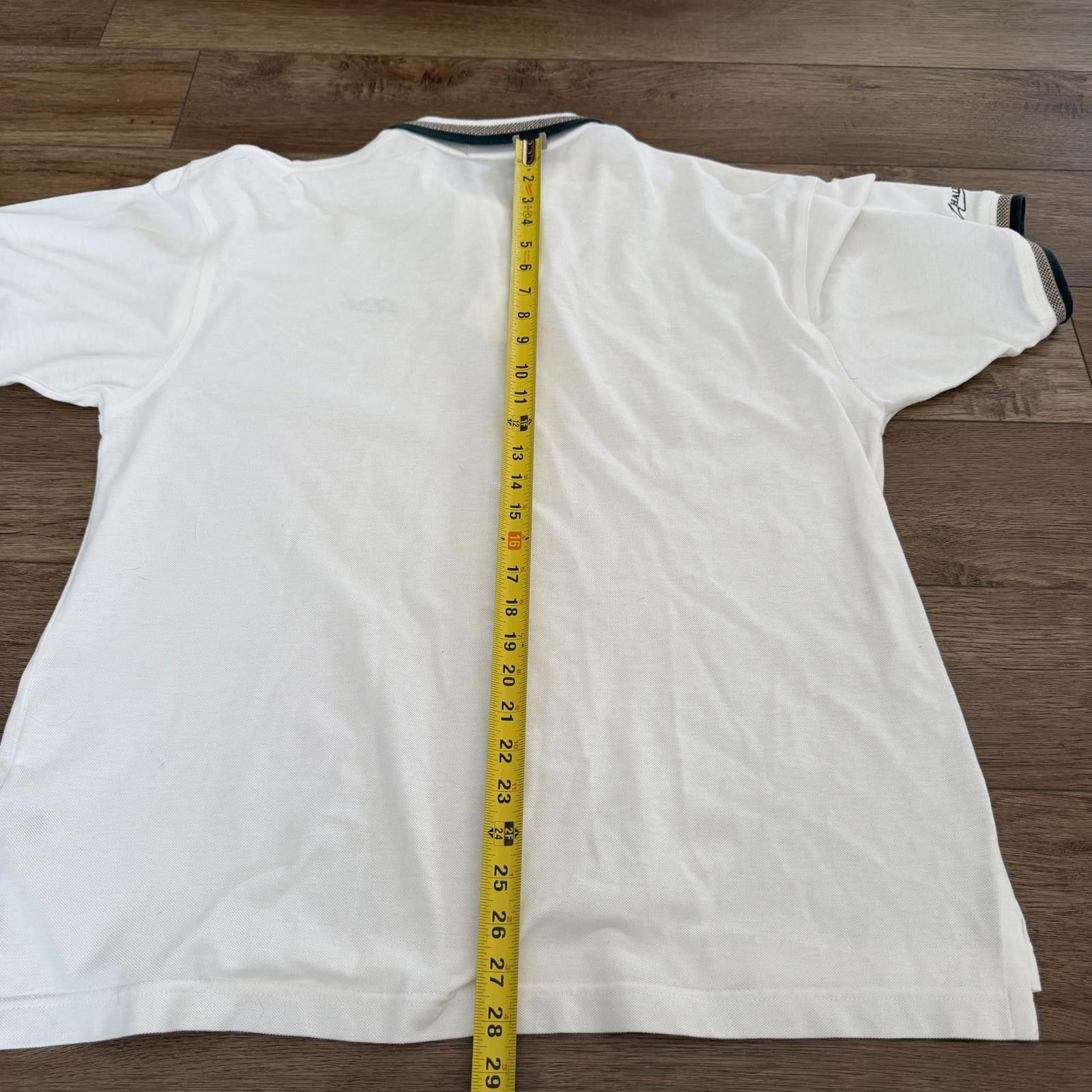 Other Vintage 80s 90s Haley White Polo Shirt Preppy Size US XL / EU 56 / 4 - 7 Thumbnail