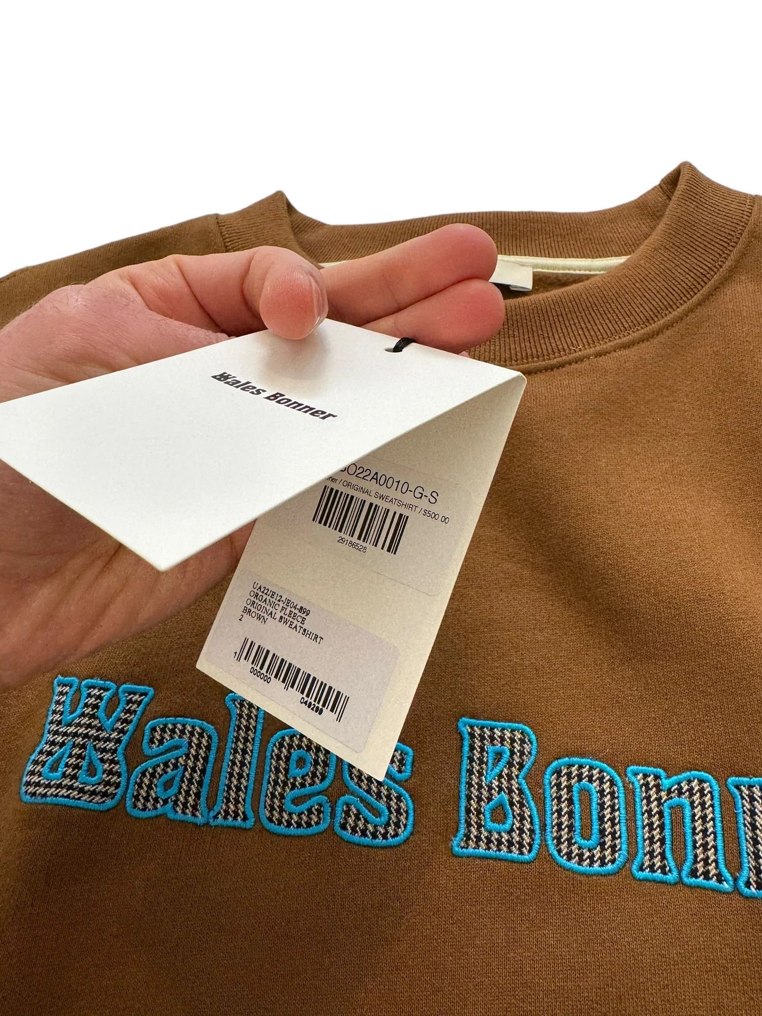 Wales Bonner Wales Bonner Brown Sweatshirt Size US M / EU 48-50 / 2 - 6 Thumbnail