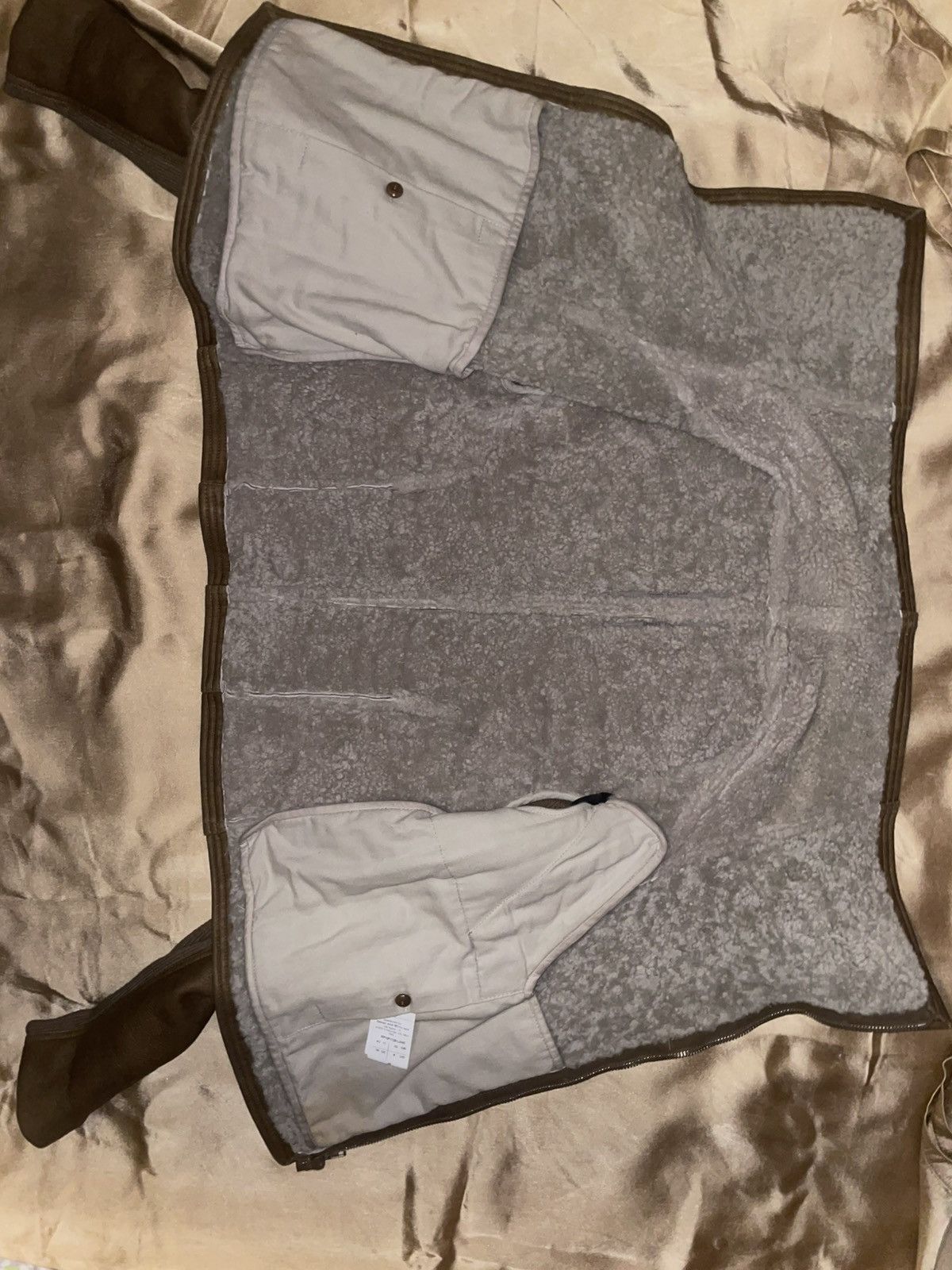 Rick Owens Shearling Leather Jacket