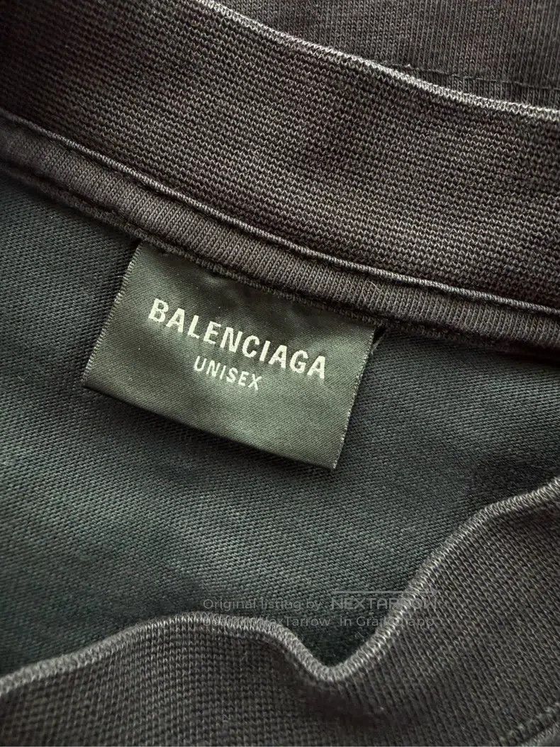 Balenciaga Balenciaga Letter Logo Printed Crew Neck Short Sleeve T-Sh Size US XS / EU 42 / 0 - 3 Thumbnail