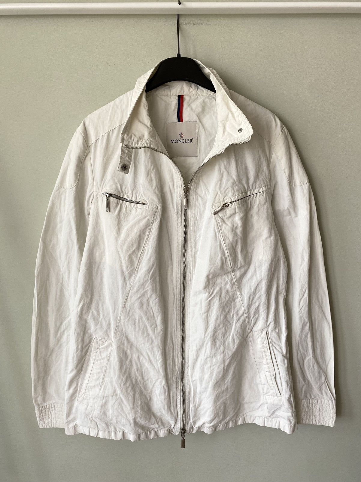 Moncler Moncler vintage shell pocket jacket Size L / US 10 / IT 46 - 2 Thumbnail