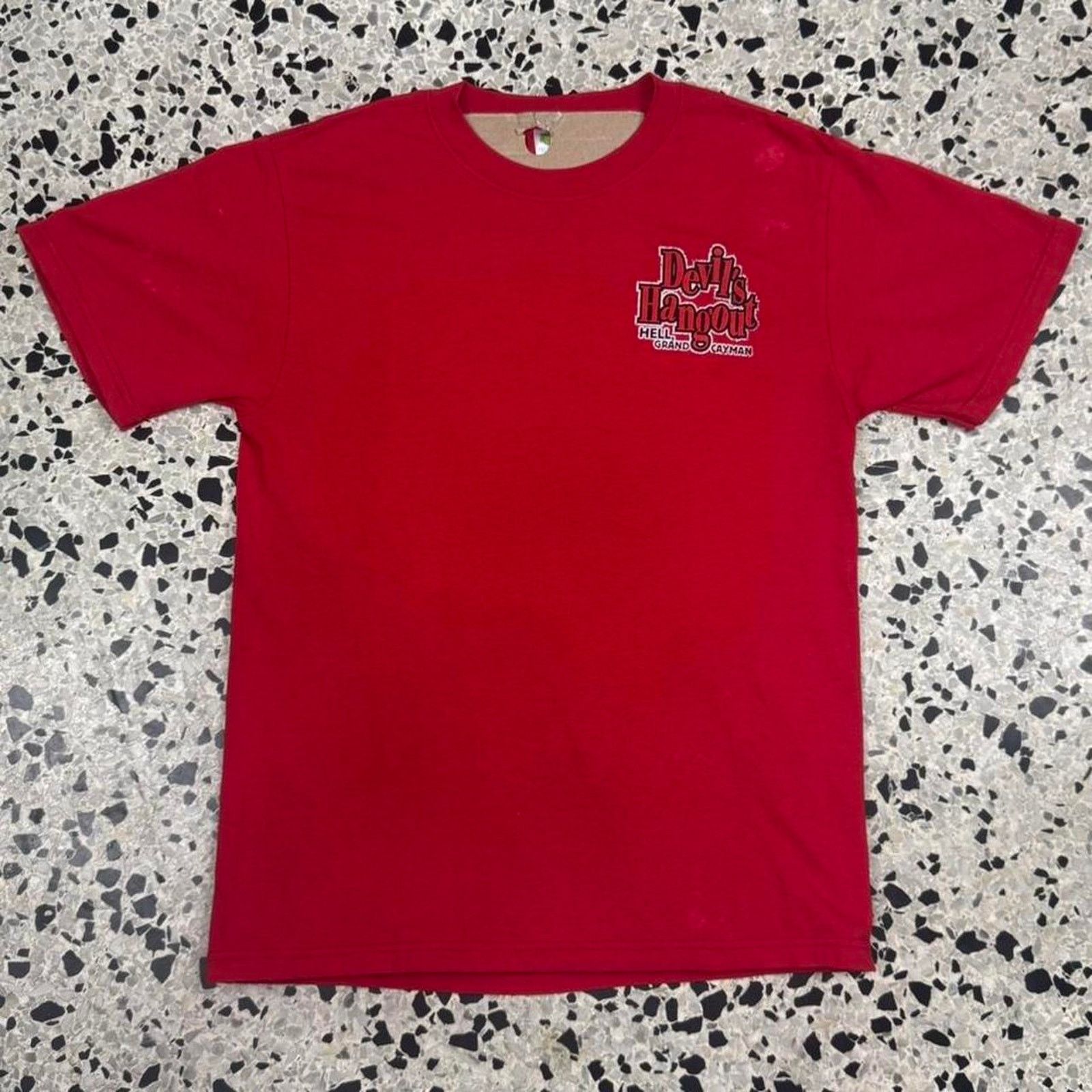 Fruit Of The Loom × Vintage VINTAGE Y2K DEVIL’S HANGOUT GRAND CANYON TOURIST TEE: Size US S / EU 44-46 / 1 - 4 Thumbnail