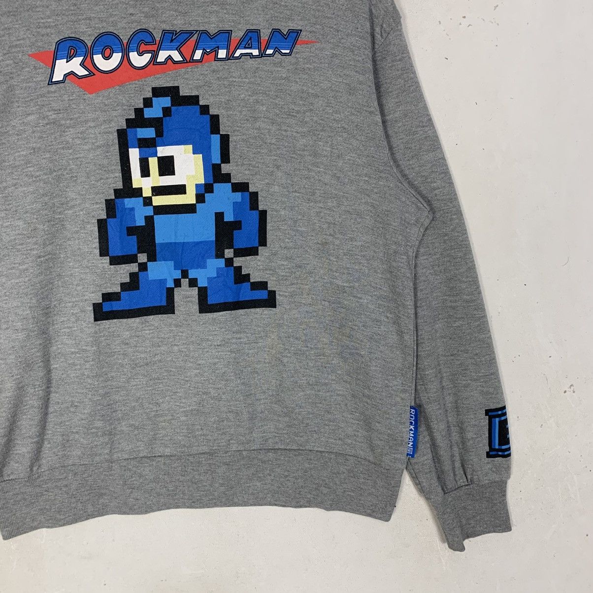 Japanese Brand Vintage Rockman Capcom Video Game JapaneseBrand Sweatshirt Size US M / EU 48-50 / 2 - 6 Thumbnail