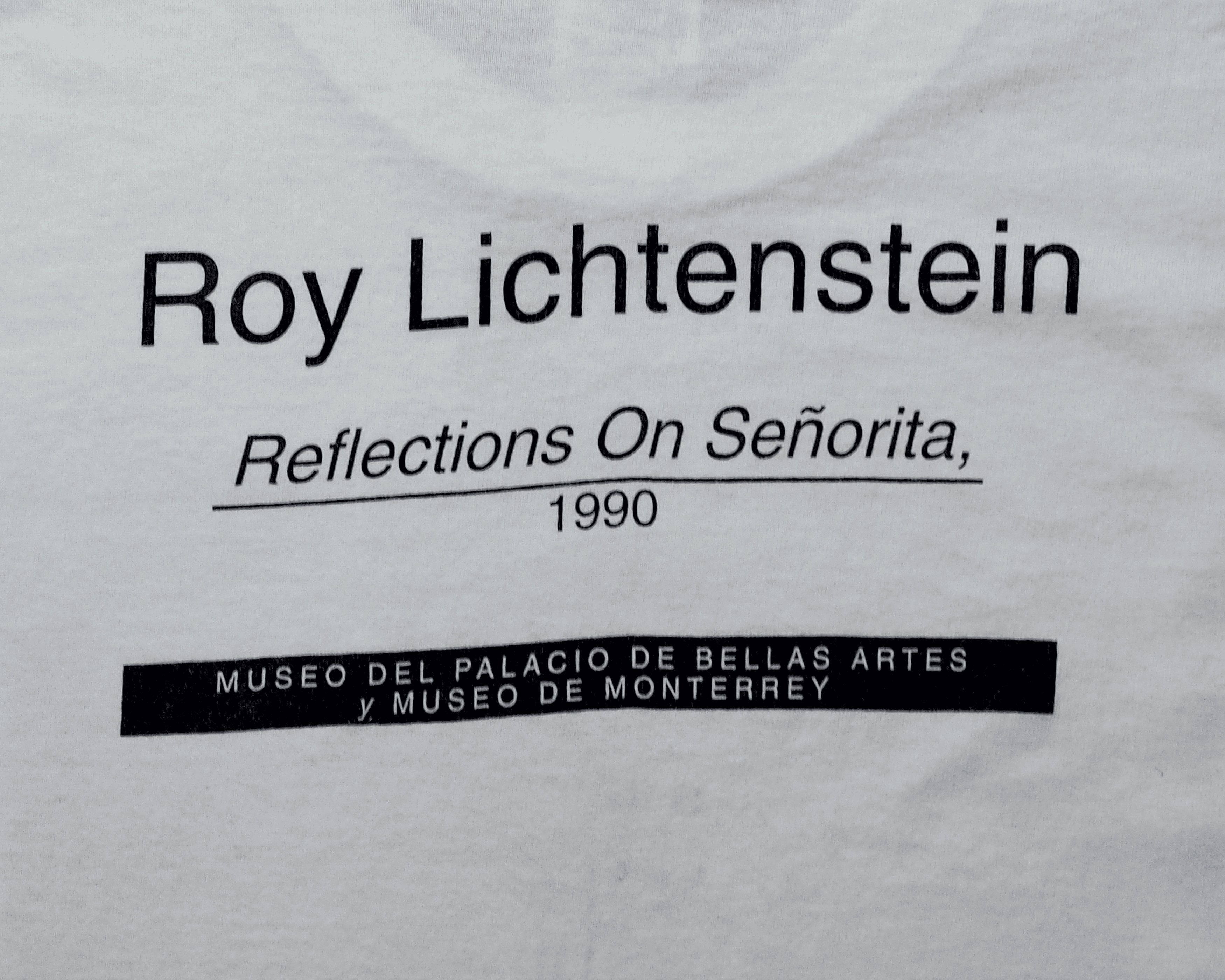 Vintage Vintage 00s Roy Lichtenstein Reflections On Senorita Shirt M Size US M / EU 48-50 / 2 - 4 Thumbnail