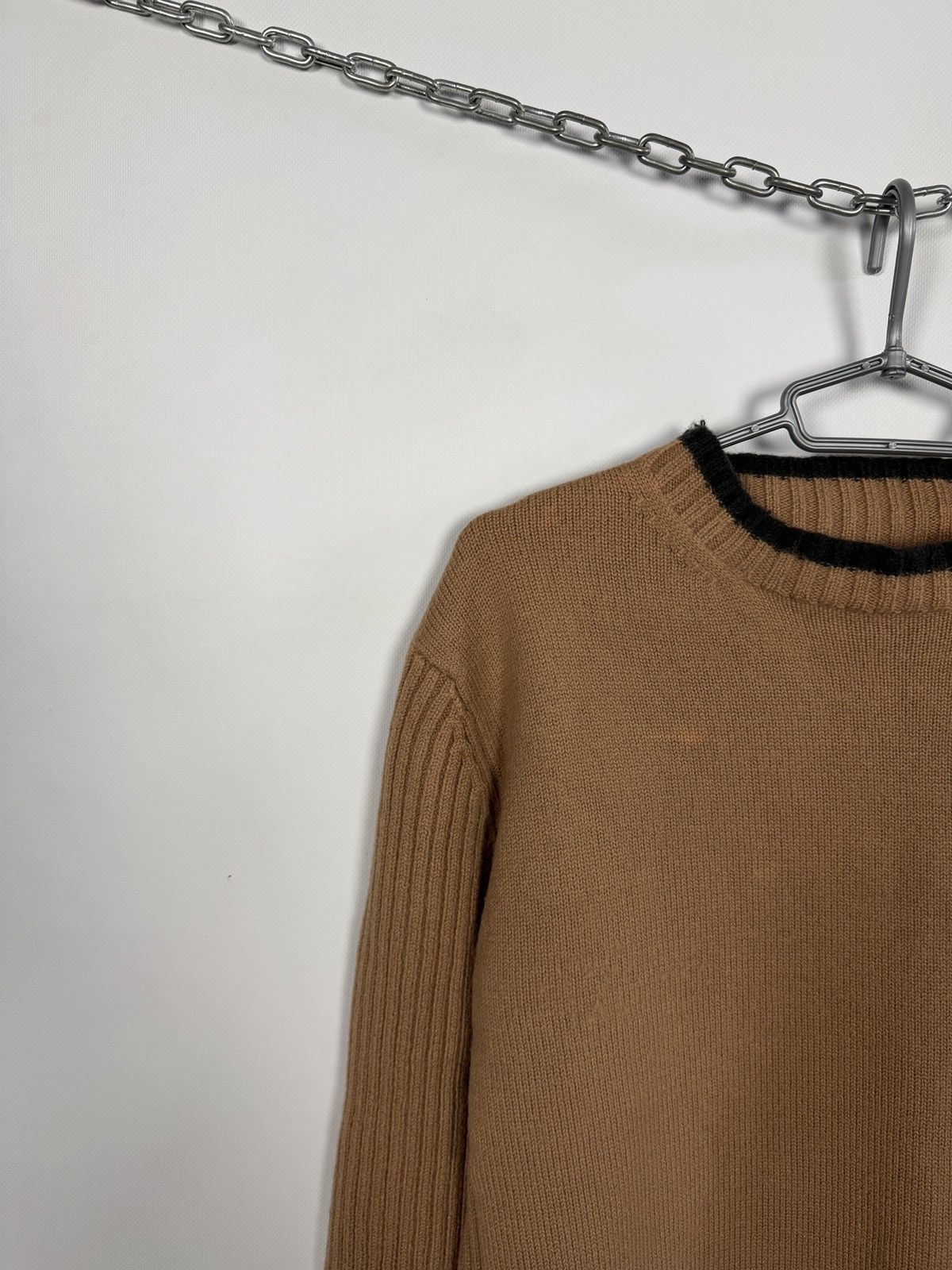 Versace Jeans Couture Versace Jeans Couture Crewneck Wool Sweater Italy Size M Size US M / EU 48-50 / 2 - 3 Thumbnail