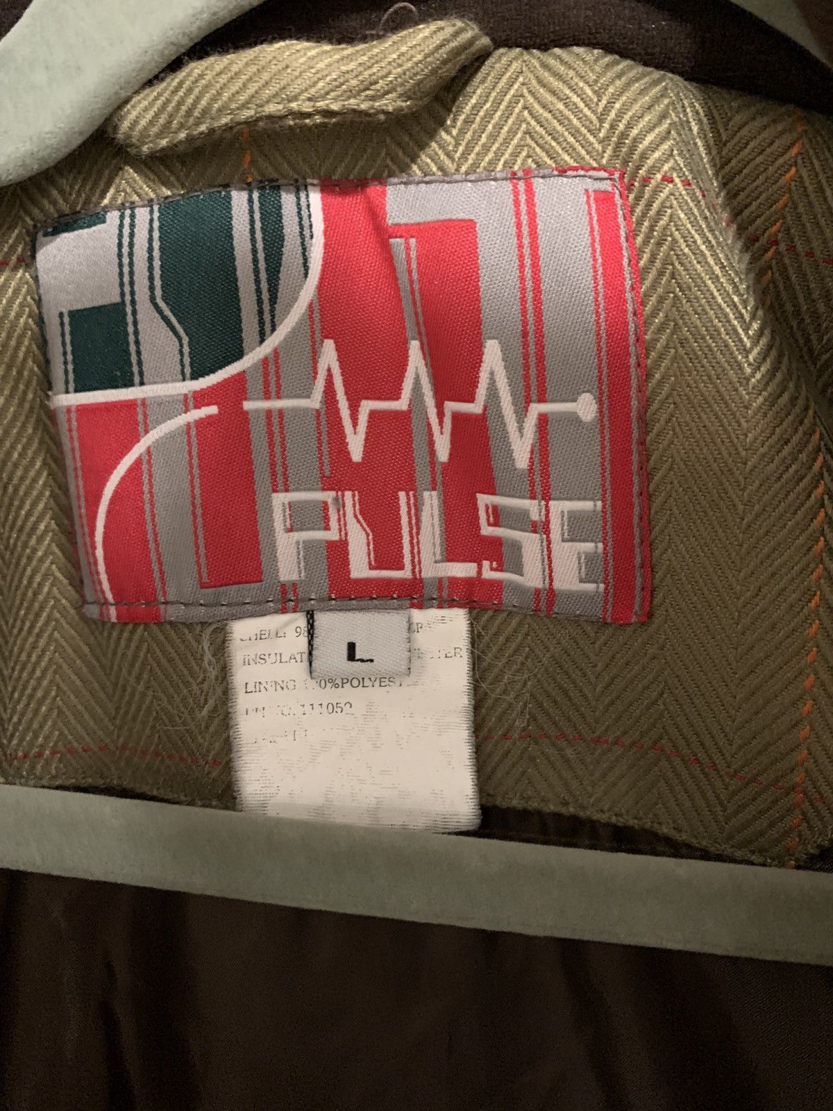 Pulse Pulse brown plaid zipper jacket. Size US L / EU 52-54 / 3 - 4 Thumbnail