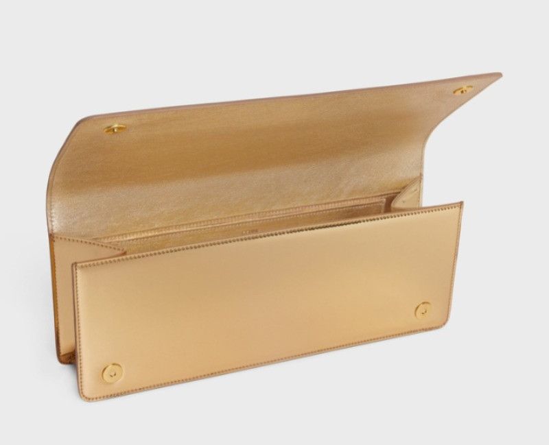 Celine o1w1db10125 110402EPQ Size: OS / Laminated Fabric Clutch Size ONE SIZE - 4 Thumbnail