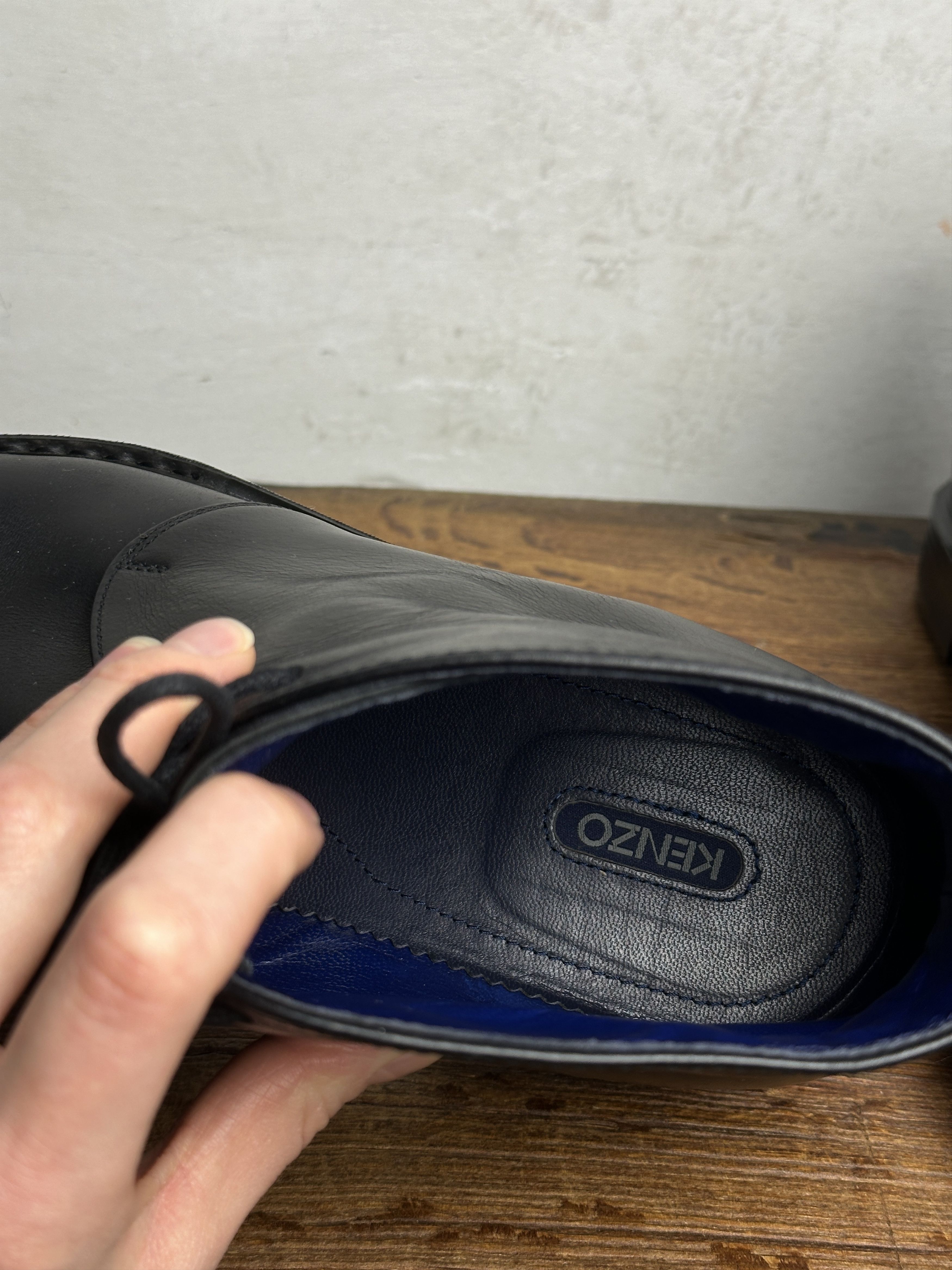 Japanese Brand Kenzo Casual Leather Shoes Size US 11 / EU 44 - 9 Thumbnail