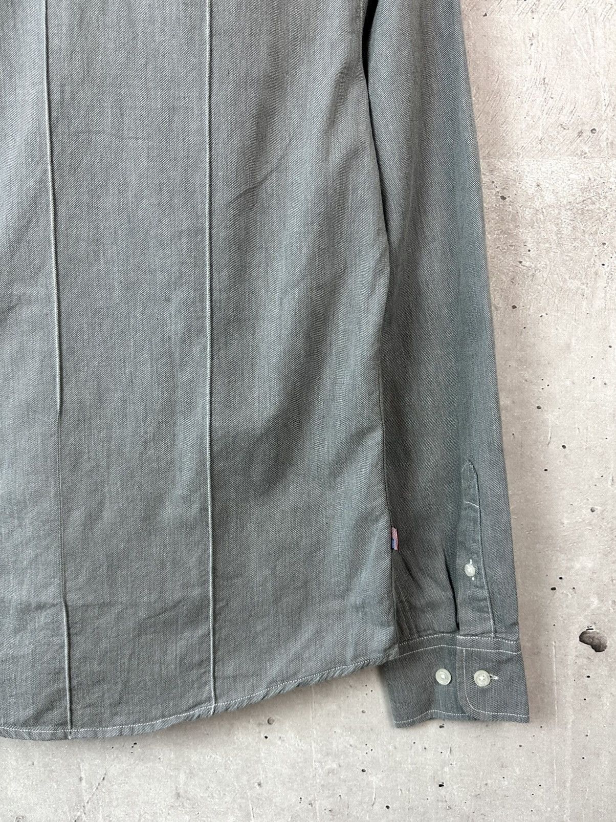 Eddie Bauer New Blauer Grey Cotton Long Sleeve With Straps Shirt Size US S / EU 44-46 / 1 - 11 Thumbnail