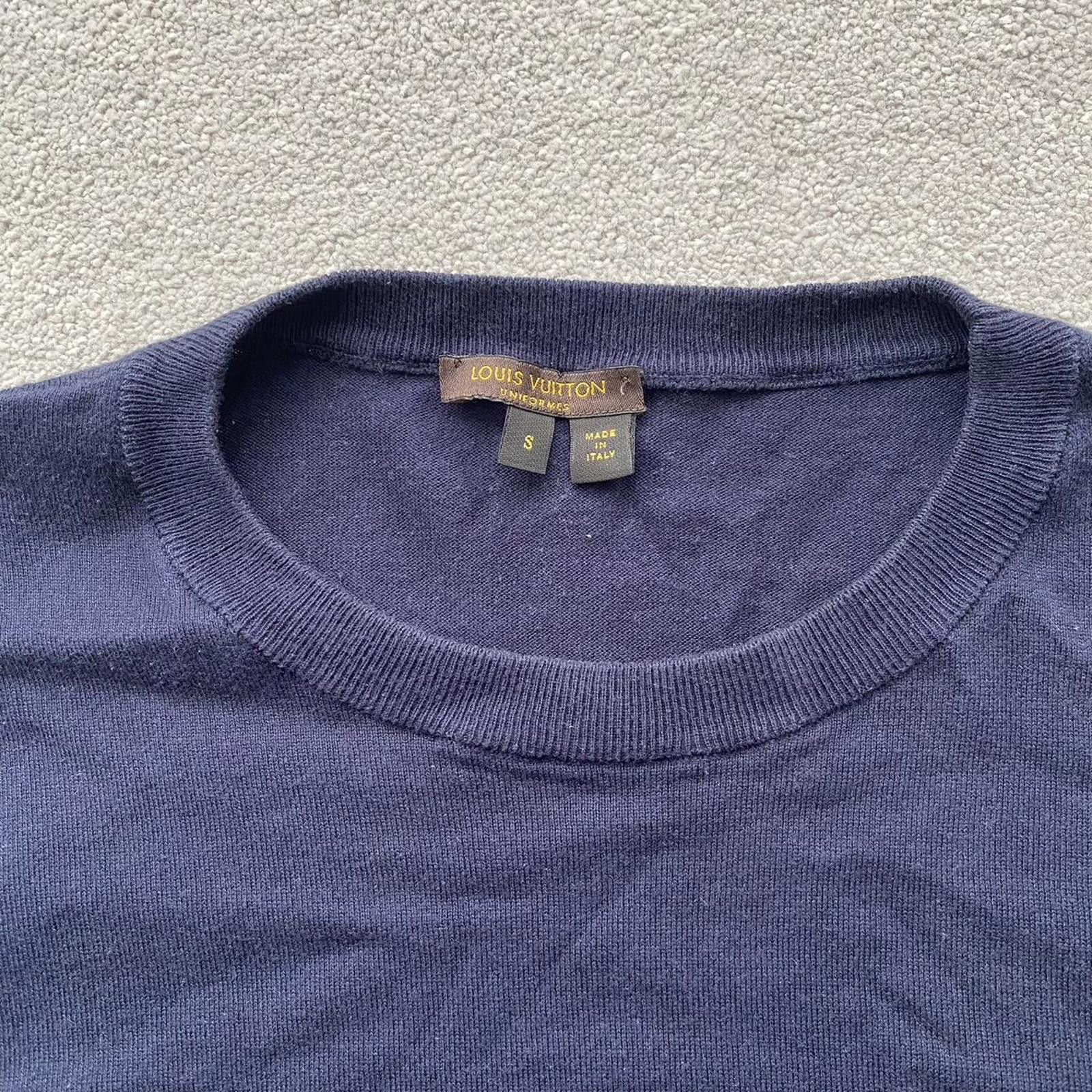 Louis Vuitton Louis Vuitton Uniform Crewneck Sweater Jumper Sweatshirt Size US S / EU 44-46 / 1 - 2 Thumbnail