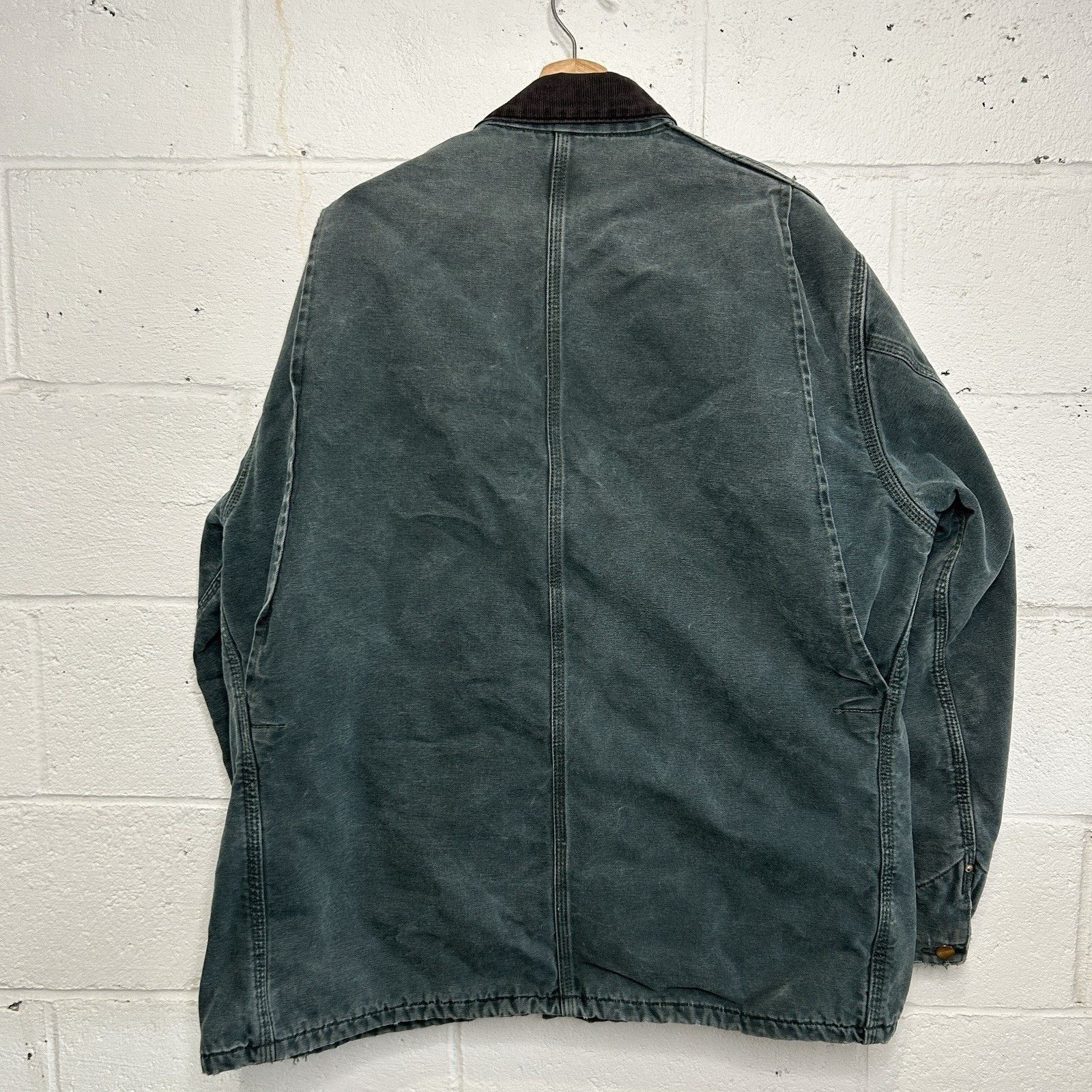 Carhartt Vintage Carhartt Blanket-Lined Chore Coat “Hunter Green” Size US XL / EU 56 / 4 - 2 Thumbnail