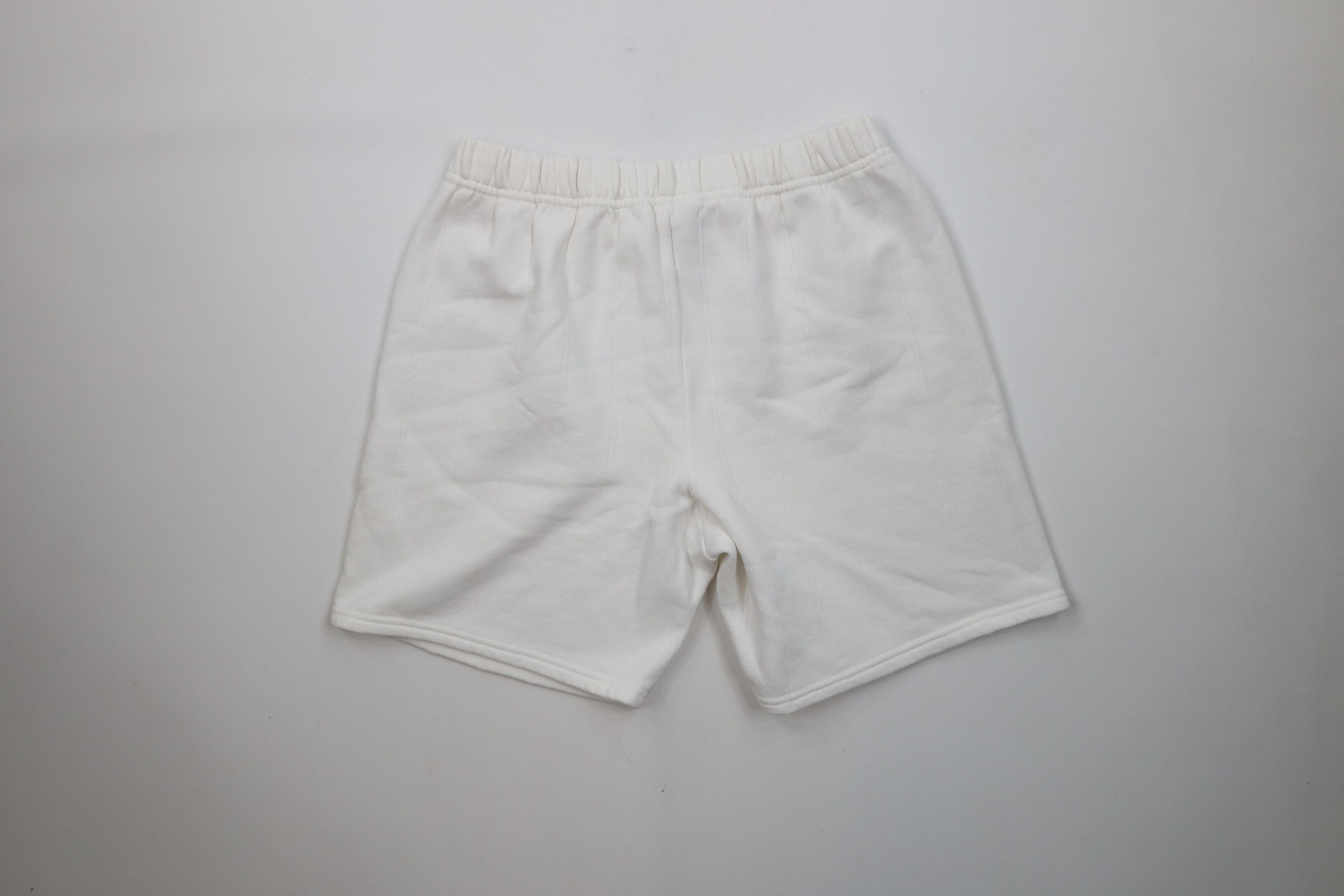Vintage Vintage 90s Streetwear Knee Sweatpants Shorts White USA Size US 34 / EU 50 - 11 Thumbnail