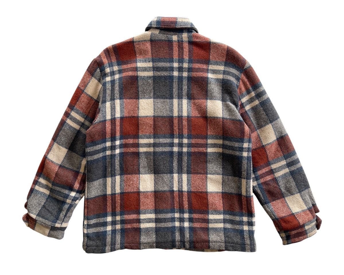 Sears 70s Sears Wool Plaid Sherpa Lining Jacket Size US M / EU 48-50 / 2 - 8 Thumbnail