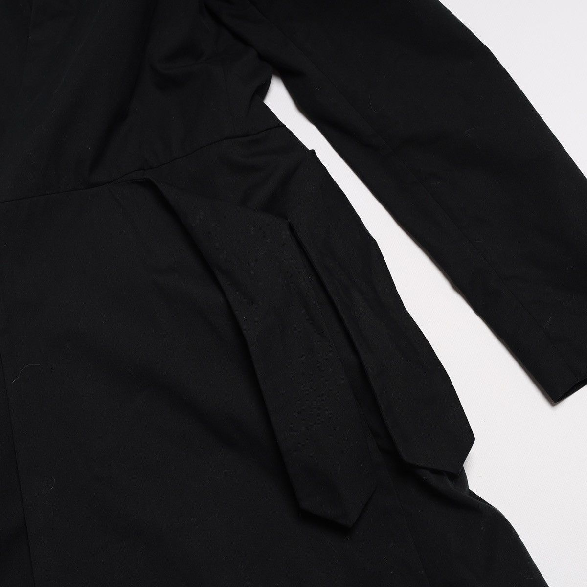 Marni Marni Cotton Open Coat Black With Pockets Long Blazer Jacket Size XS / US 0-2 / IT 36-38 - 18 Thumbnail