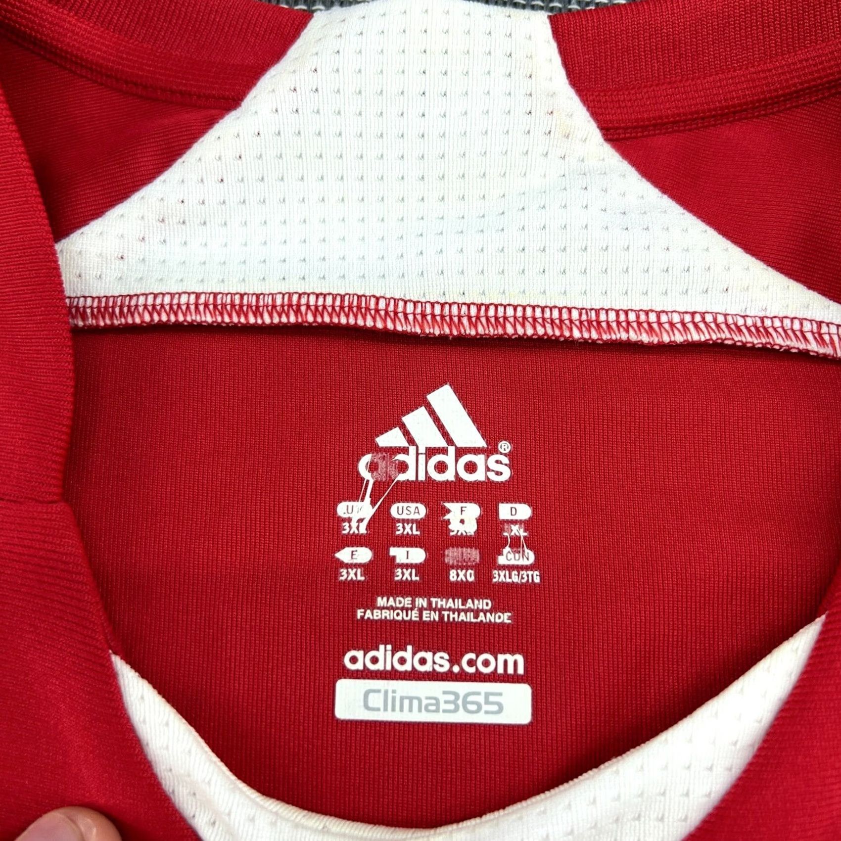 Adidas Bayern Munich 2007 2008 Home Football Jersey Mens 3XL Adidas Shirt Size US XXL / EU 58 / 5 - 6 Thumbnail