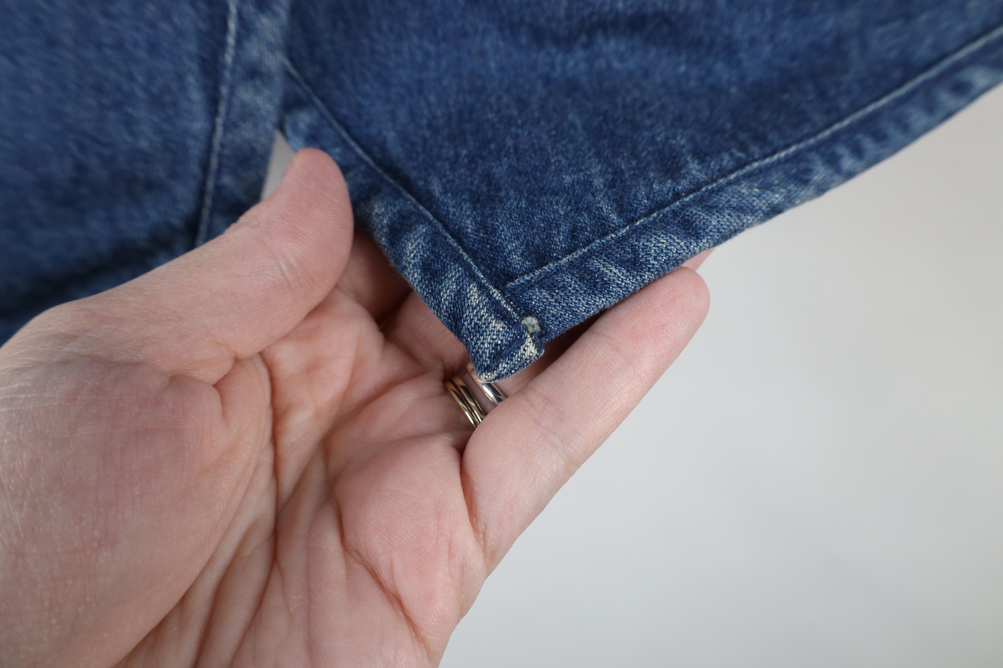 Vintage Vintage 90s Streetwear Button Back Denim Jean Vest Jacket Size L / US 10 / IT 46 - 8 Thumbnail