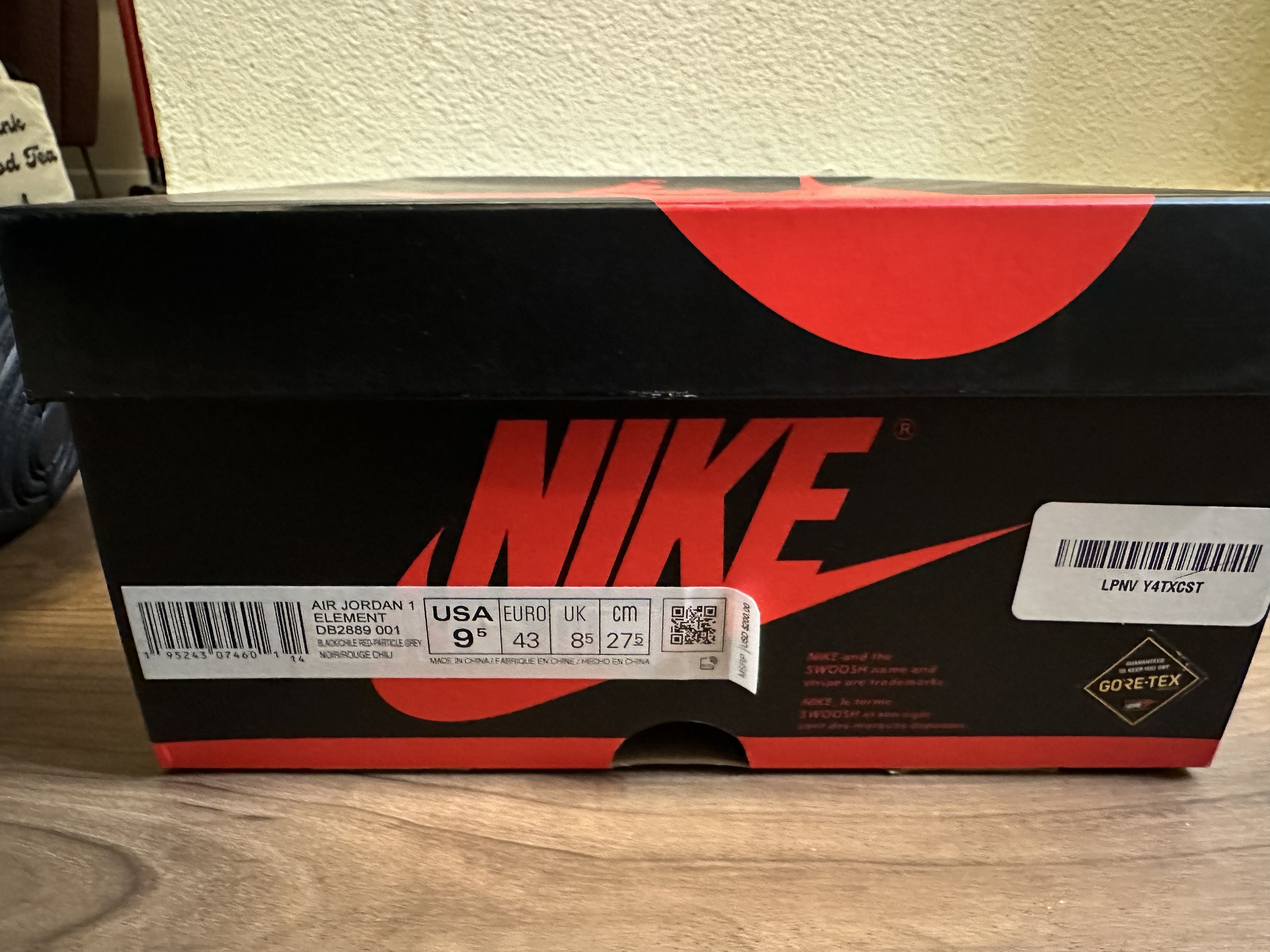 Nike Jordan 1 Retro High Element Gore-Tex Sneakers Size US 9.5 / EU 42-43 - 9 Thumbnail