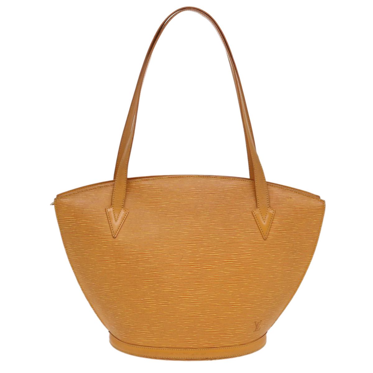 Louis Vuitton Saint Jacques Yellow Leather Shoulder Bag (Pre-Owned) Size ONE SIZE - 1 Thumbnail