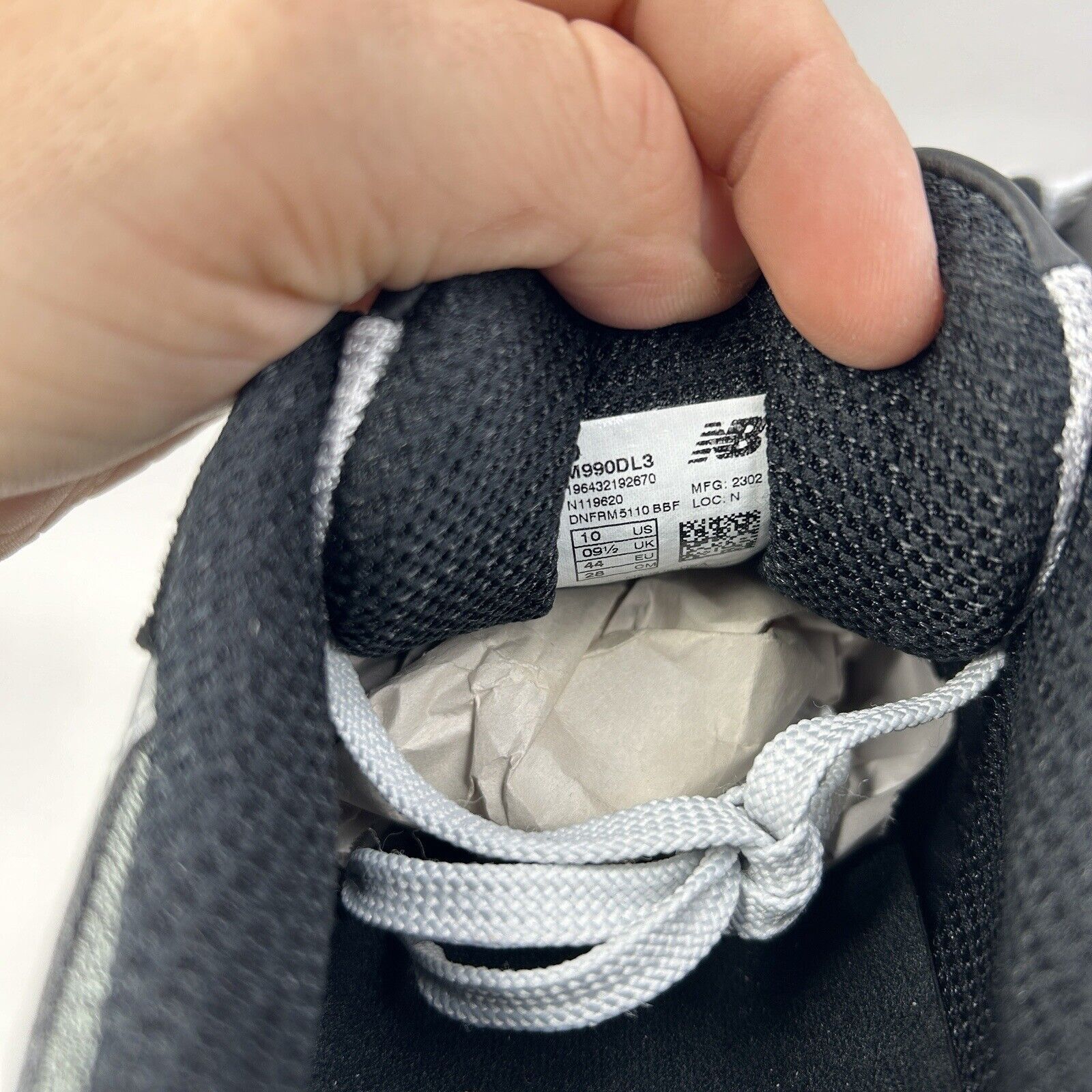 New Balance New Balance 990v3 X DTLR “Greyscale” 2024 Size US 10 / EU 43 - 5 Thumbnail