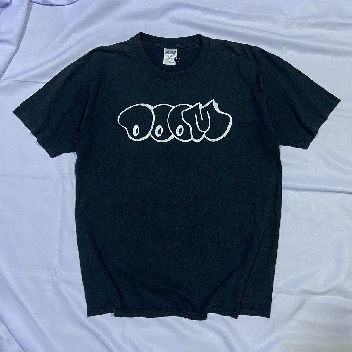MF Doom × Rap Tees × Vintage Vintage 00’s MF DOOM Graffiti Logo Tee Size US L / EU 52-54 / 3 - 2 Thumbnail