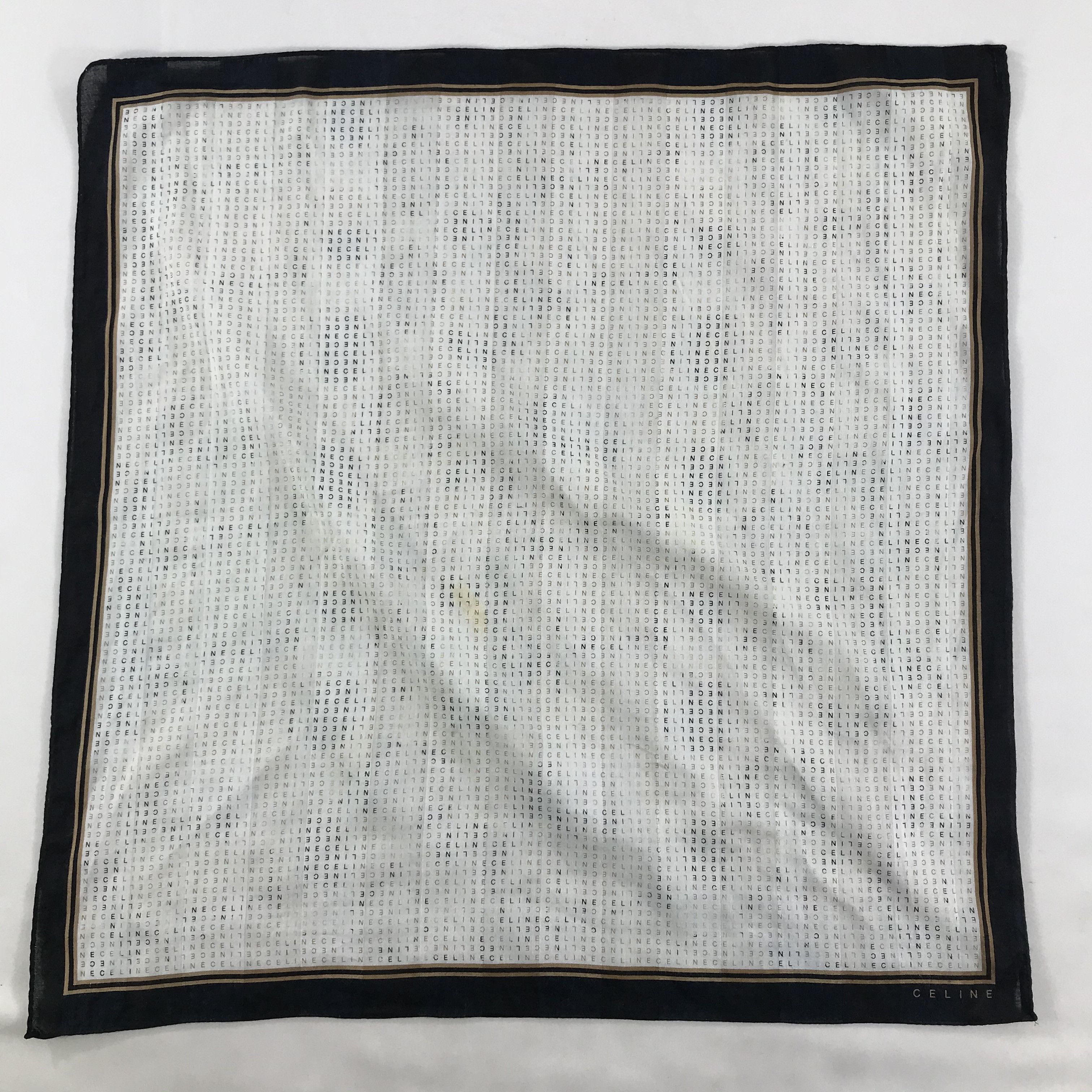 Celine × Vintage Celine Bandana / Handkerchief / Neckerchief - S1686 Size ONE SIZE - 1 Thumbnail