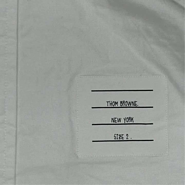 Thom Browne Thom Browne Classic Long Sleeve Shirt for Men -2507 Size US S / EU 44-46 / 1 - 4 Thumbnail