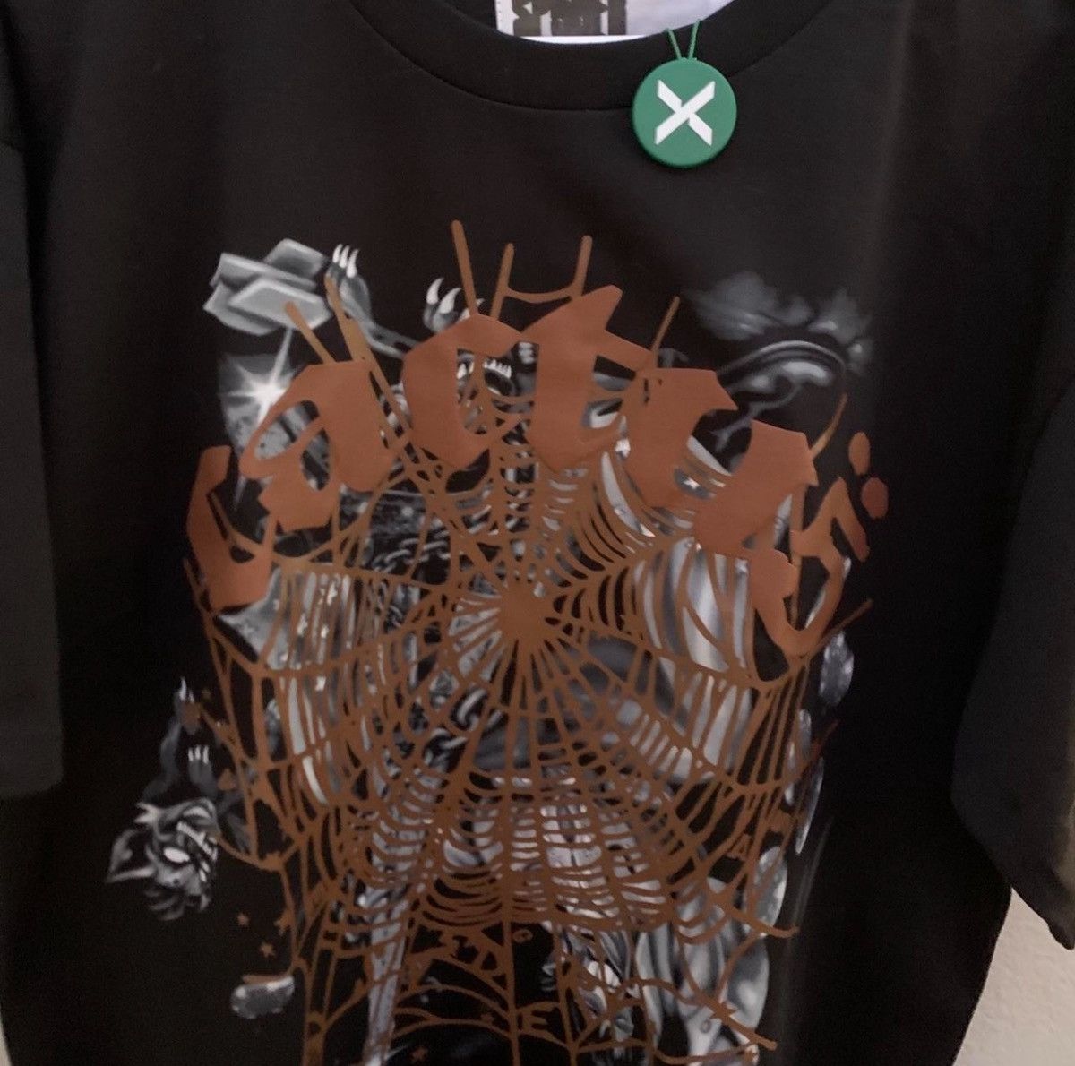 Travis Scott Travis Scott X Sp5der Web Tshirt Size US XL / EU 56 / 4 - 1 Thumbnail