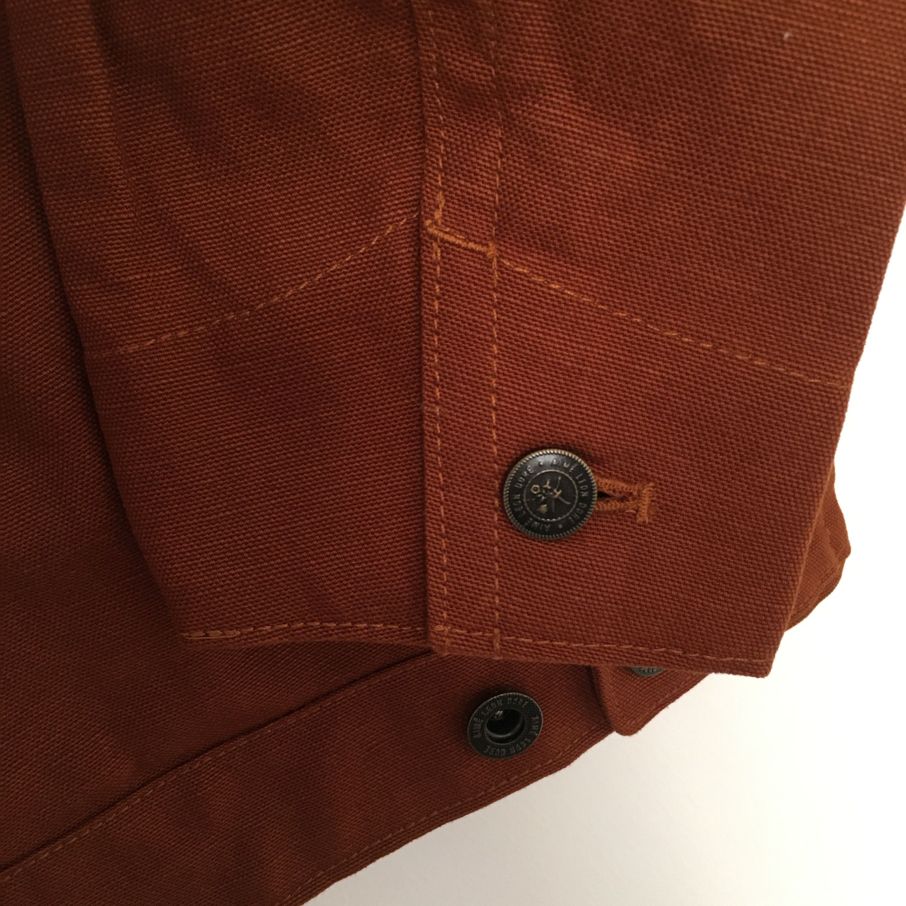 Aime Leon Dore ALD Canvas Flight Jacket Rust Size US S / EU 44-46 / 1 - 9 Thumbnail