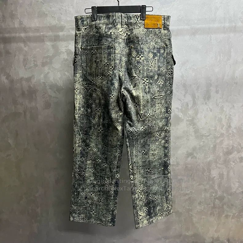Louis Vuitton Louis Vuitton Brown paneled multi-pocket slacks pants Size US 31 - 5 Thumbnail