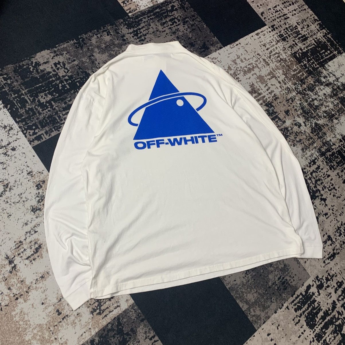 Off-White Off-White Triangle Planet Turtle Nect T-Shirt Size US M / EU 48-50 / 2 - 1 Thumbnail