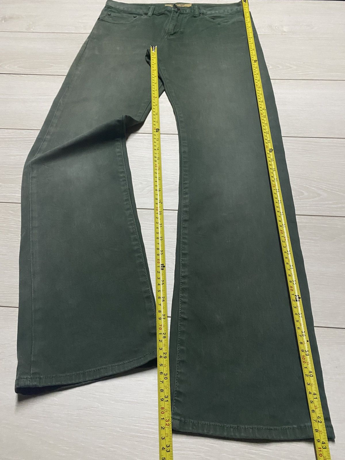 Undercover Vintage Uniqlo S-001 Slim Fit Straight Jeans Size US 32 / EU 48 - 13 Thumbnail