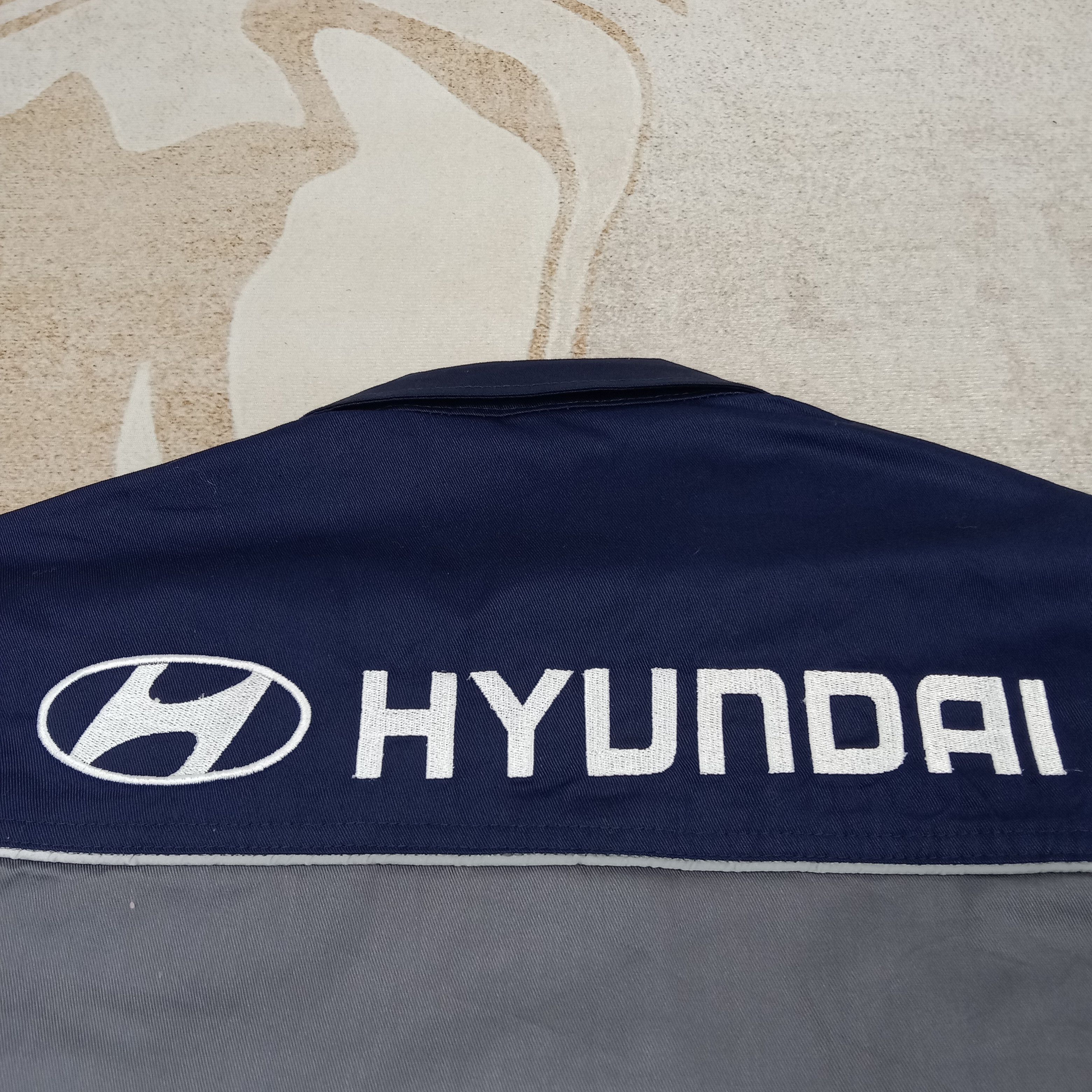 Japanese Brand Hyundai Motorsports Racing Uniform Jacket C262N16 Size US L / EU 52-54 / 3 - 2 Thumbnail
