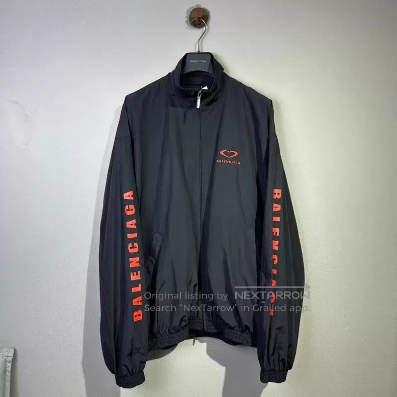 Balenciaga Balenciaga Qixi Festival Limited Love Heart Logo Jacket Size US M / EU 48-50 / 2 - 1 Thumbnail