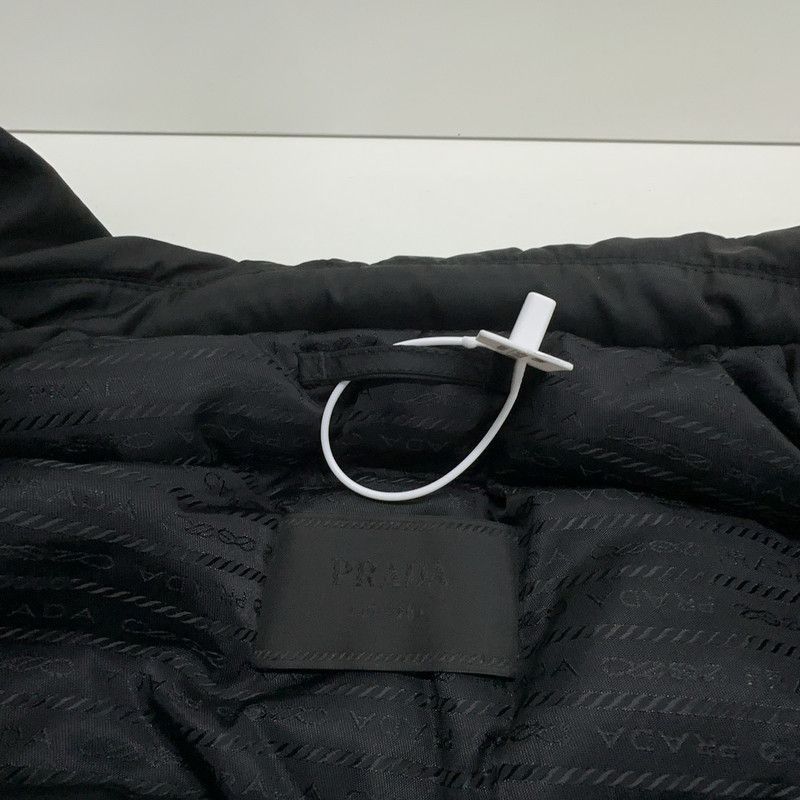Prada Prada Black Logo Zip Long Sleeve Jacket-2506 Size US L / EU 52-54 / 3 - 5 Thumbnail